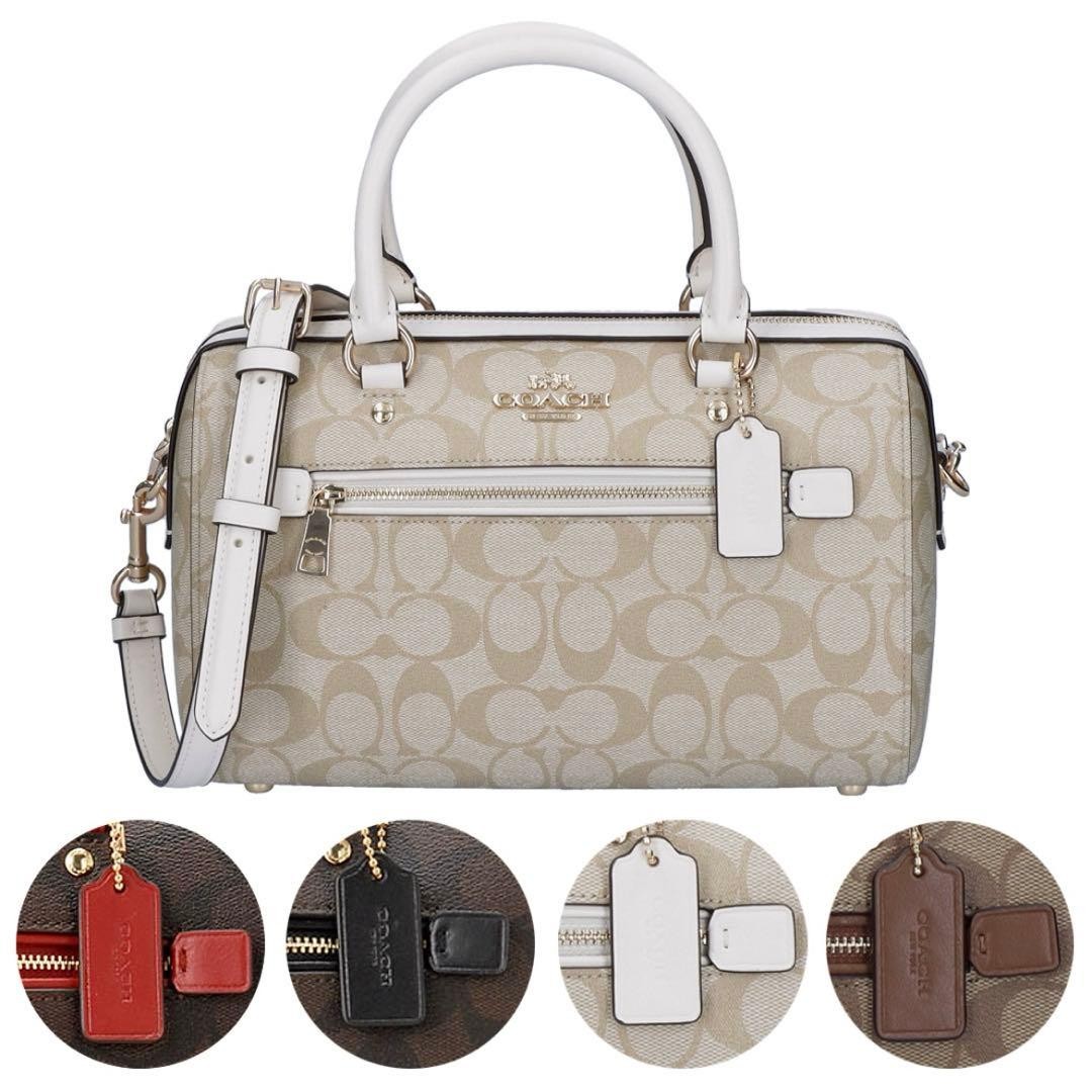 Excellent condition COACH 2 way shoulder bag signature F83607 12a