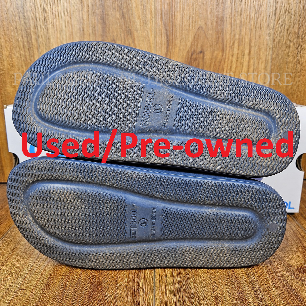 32 DEGREES Unisex Cushion Slide Sandals (W)Women’s (M)Men’s ~ Navy