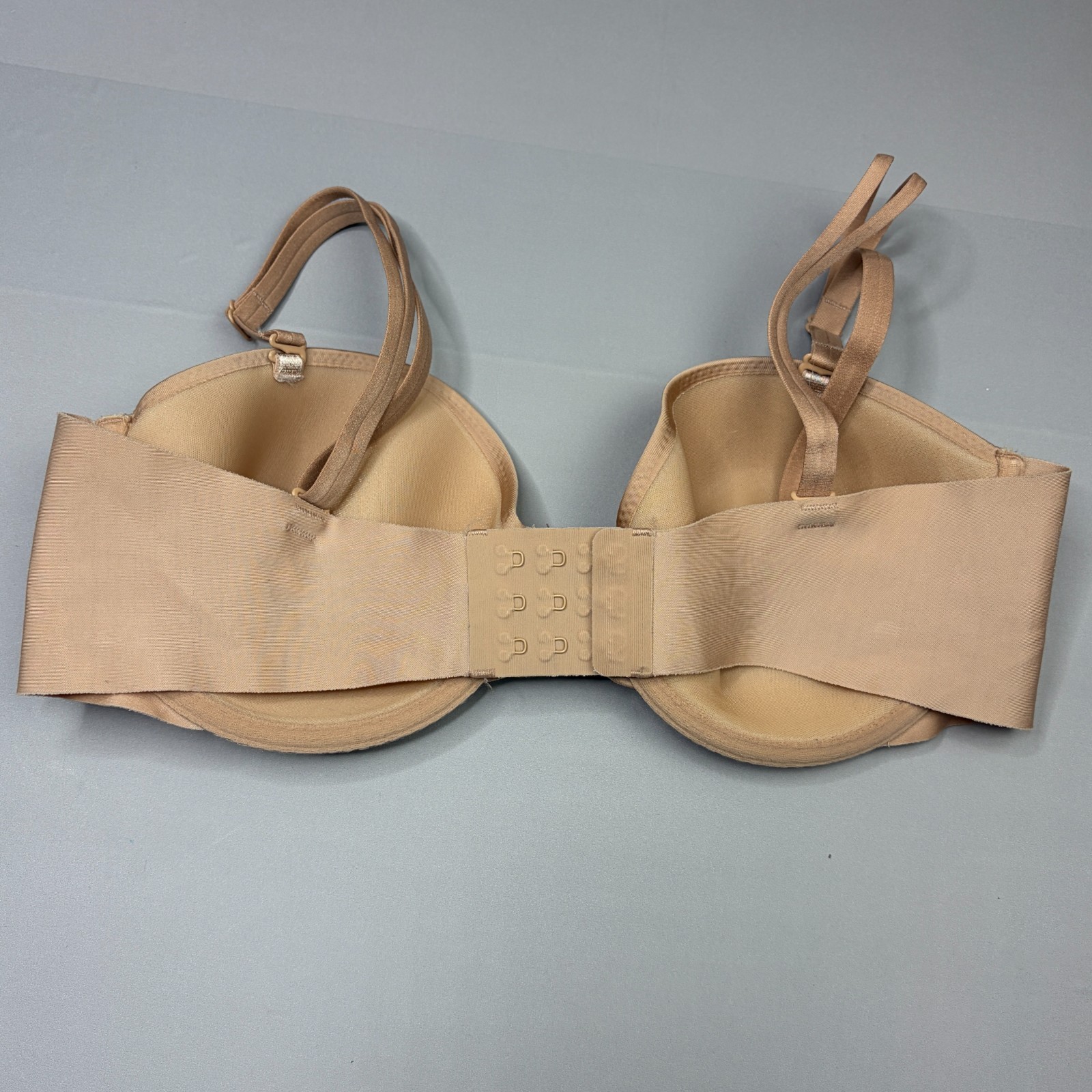 Victoria Secret Strapless Bra 36C Unlined Multiway Straps Underwire