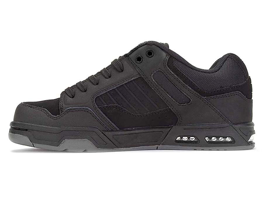 Mens DVS Enduro Heir Skateboarding Shoes NIB Black Black Nubuck