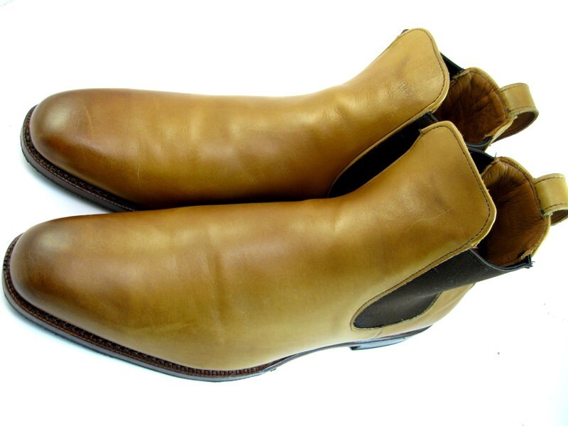 Allen Edmonds “LIVERPOOL” Men’s Leather Chelsea Boots 11 D Walnut (375N)
