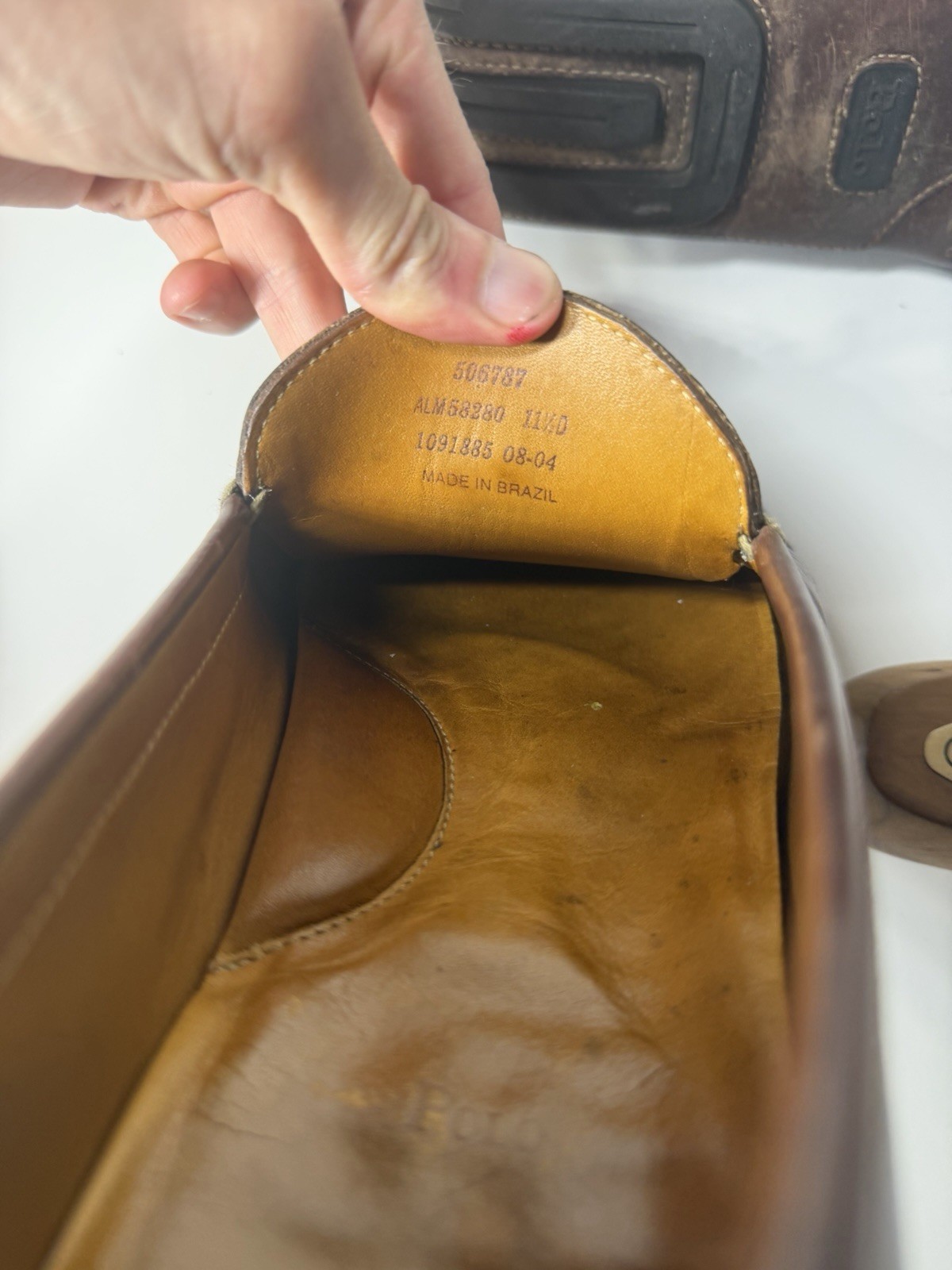POLO Ralph Lauren Men’s 11.5 D Brown Driving Moccasins
