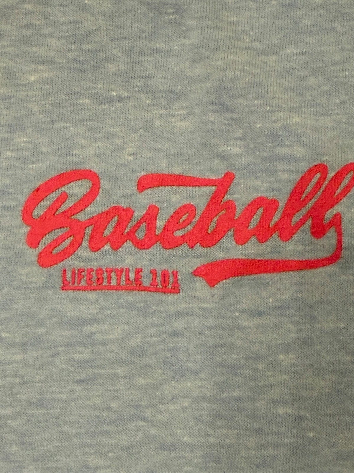 NWOT Baseball Lifestyle 101 Youth Small T-shirt short sleeve blue cotton candy