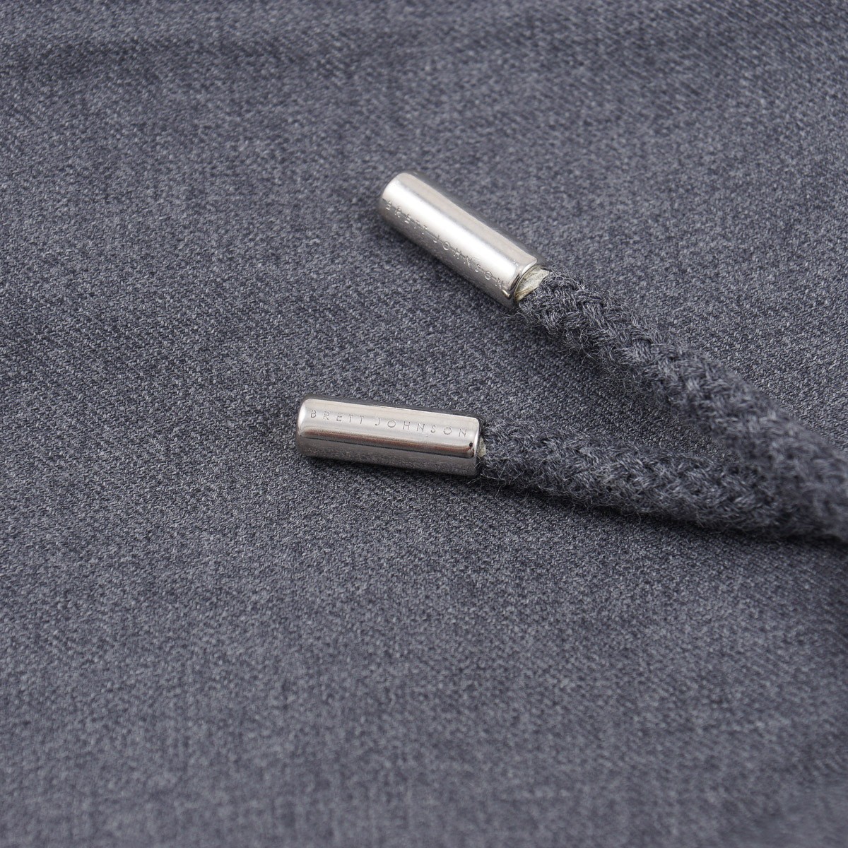 Brett Johnson Gray Extrafine Wool Drawstring Jogger Pants M 33-35 (Eu 50) NWT