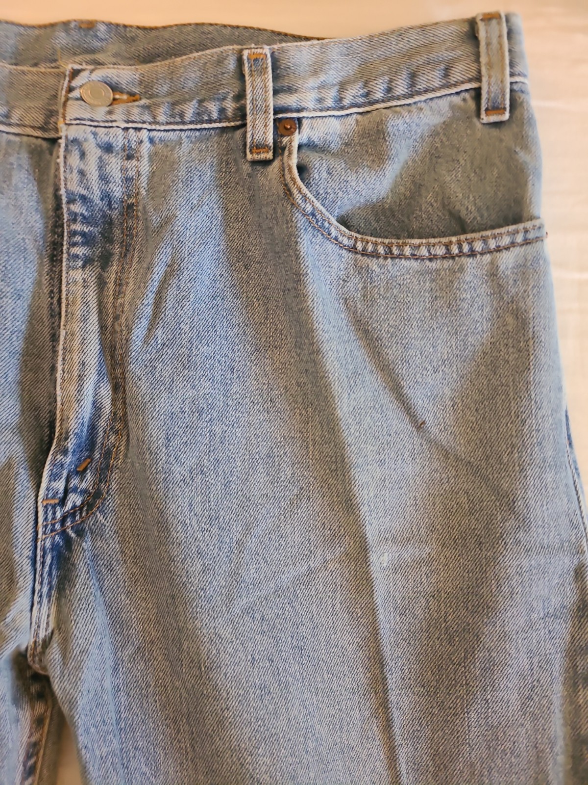 Levi’s Light Blue Bootcut Jeans Regular Fit Levi’s 505 Series Men