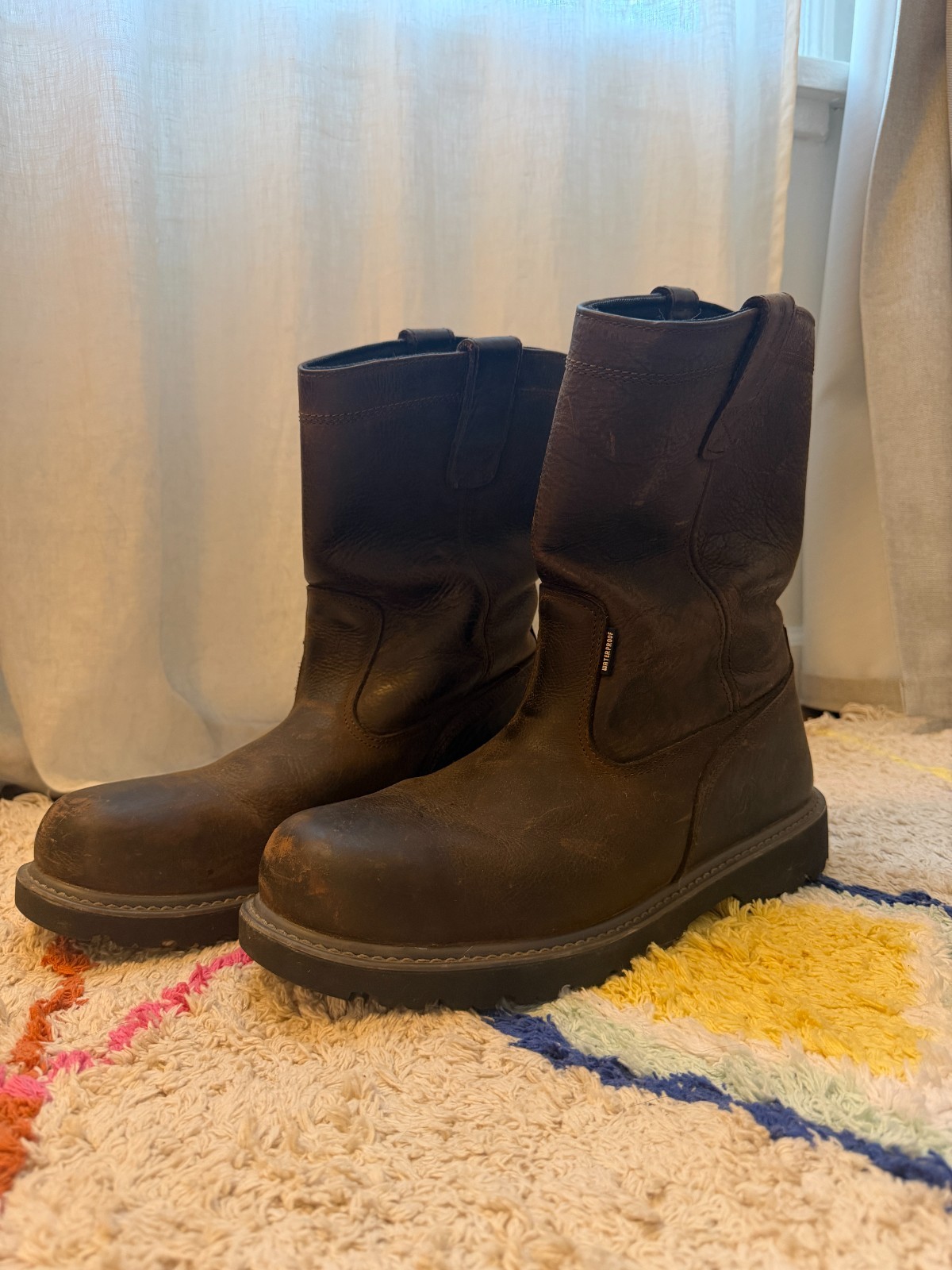 Wolverine Wellington Work Boots – Steel Toe — Waterproof Men’s Size 13 EW