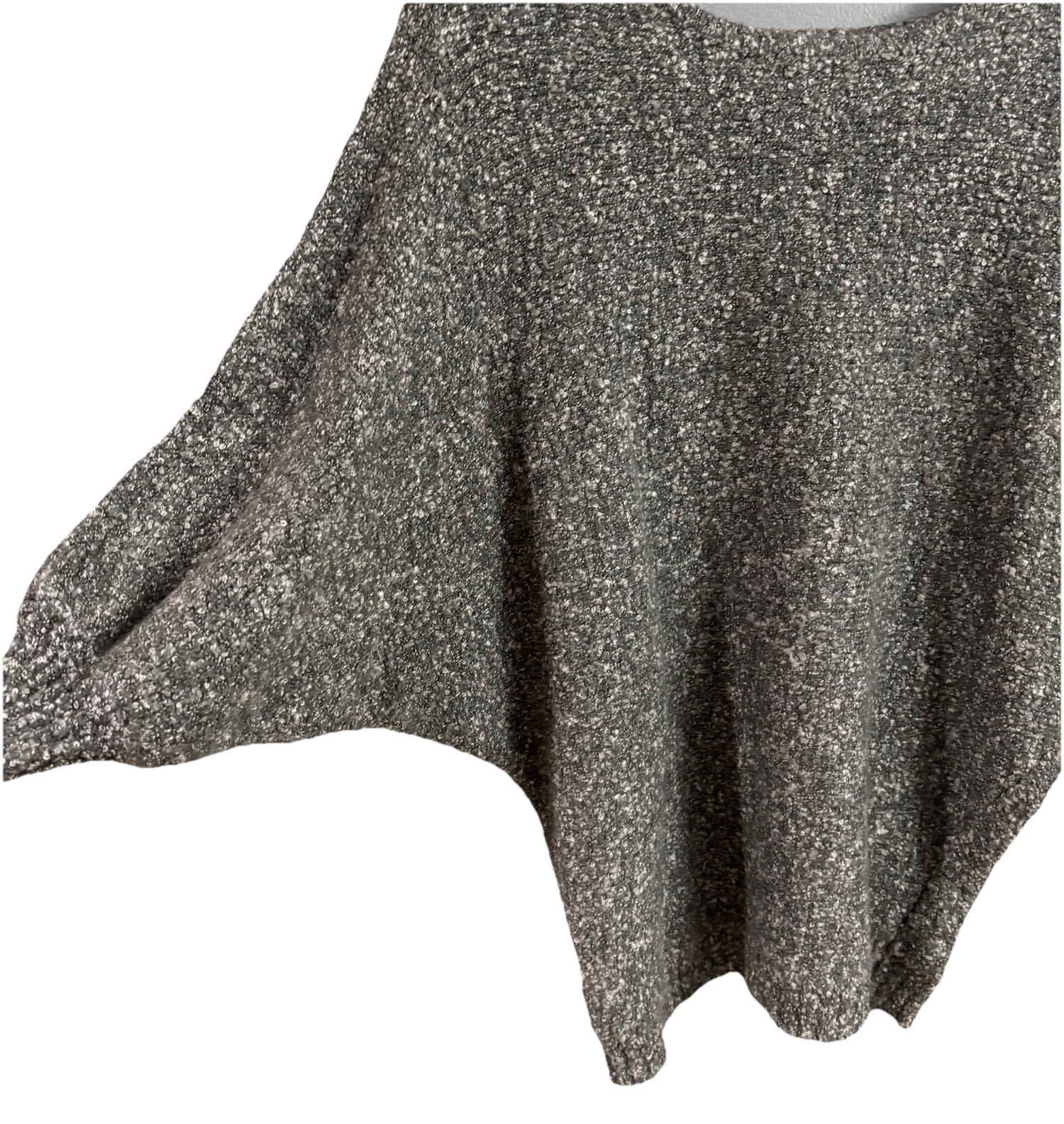 Batwing Dolman Sleeve Sweater Size Small Boucle Knit Oversized Soft Cozy Y2K 90s