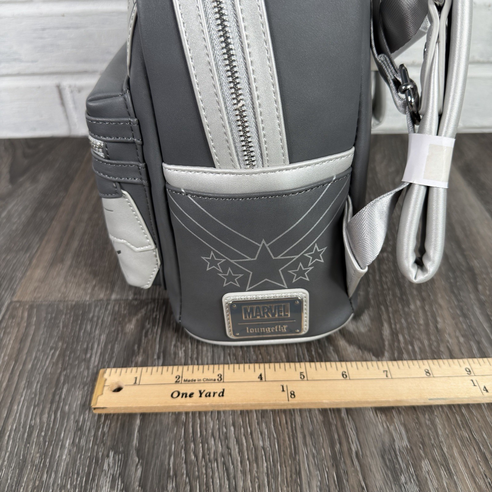 Loungefly Marvel Light Up War Machine Iron Man Cosplay Mini Backpack NWT