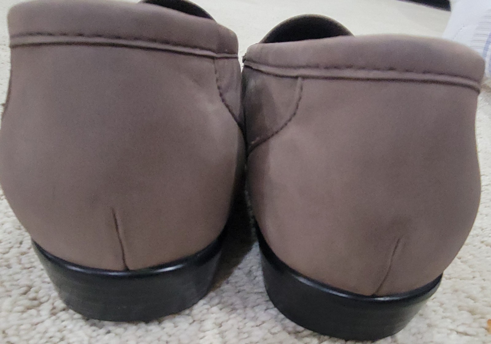 SAS Tripad Slip-on Taupe Suede Driving Moccasins SZ 9.5M