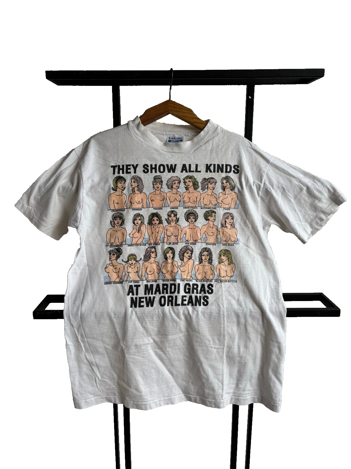 Vintage Hysteric Style “ Sexy Porno ” Naked Tits Humor Tee Made In Usa