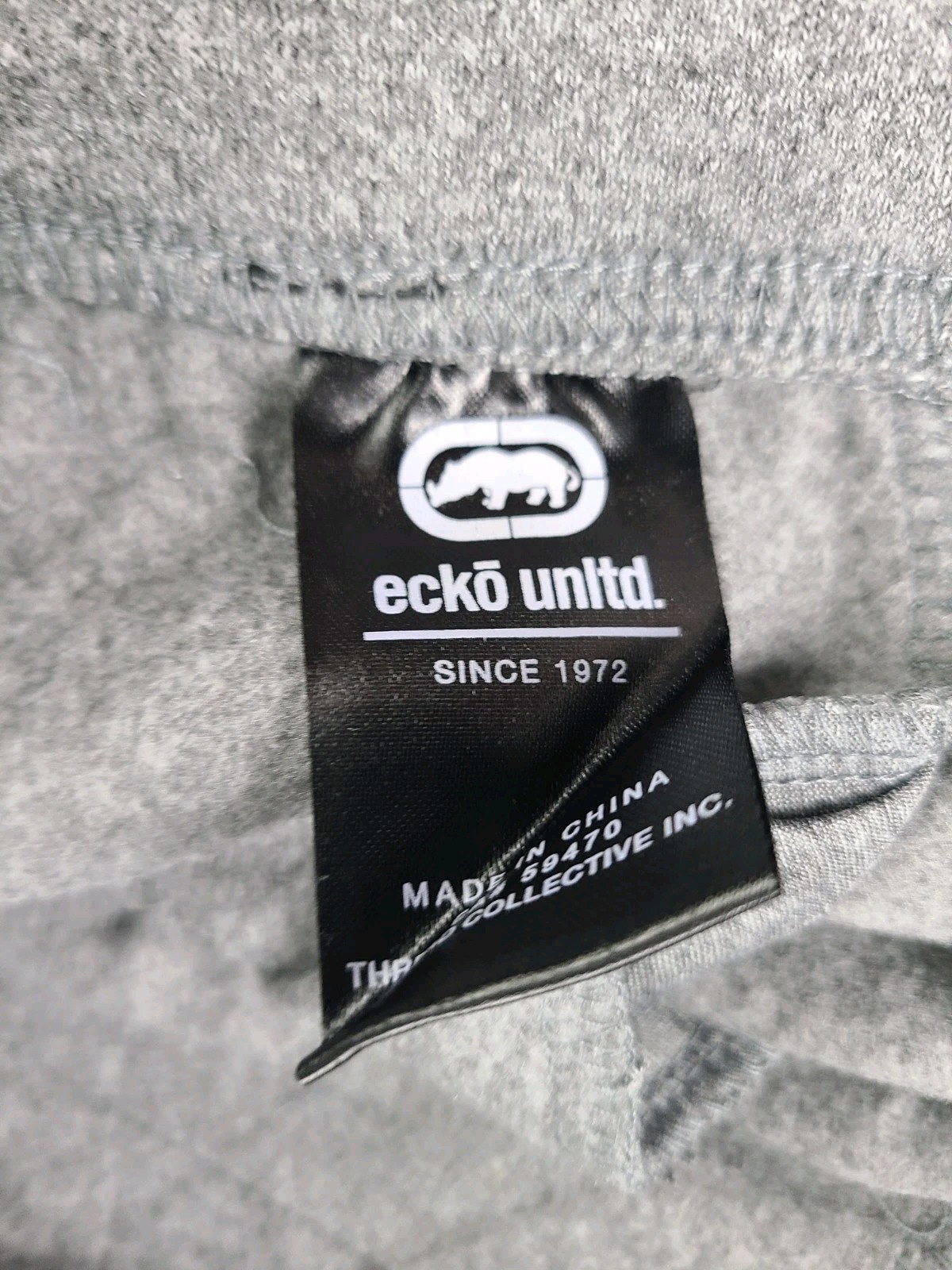 Ecko Unltd. Men’s Rawthentic Fleece Sweat Shorts Gray Size XL New With Tags