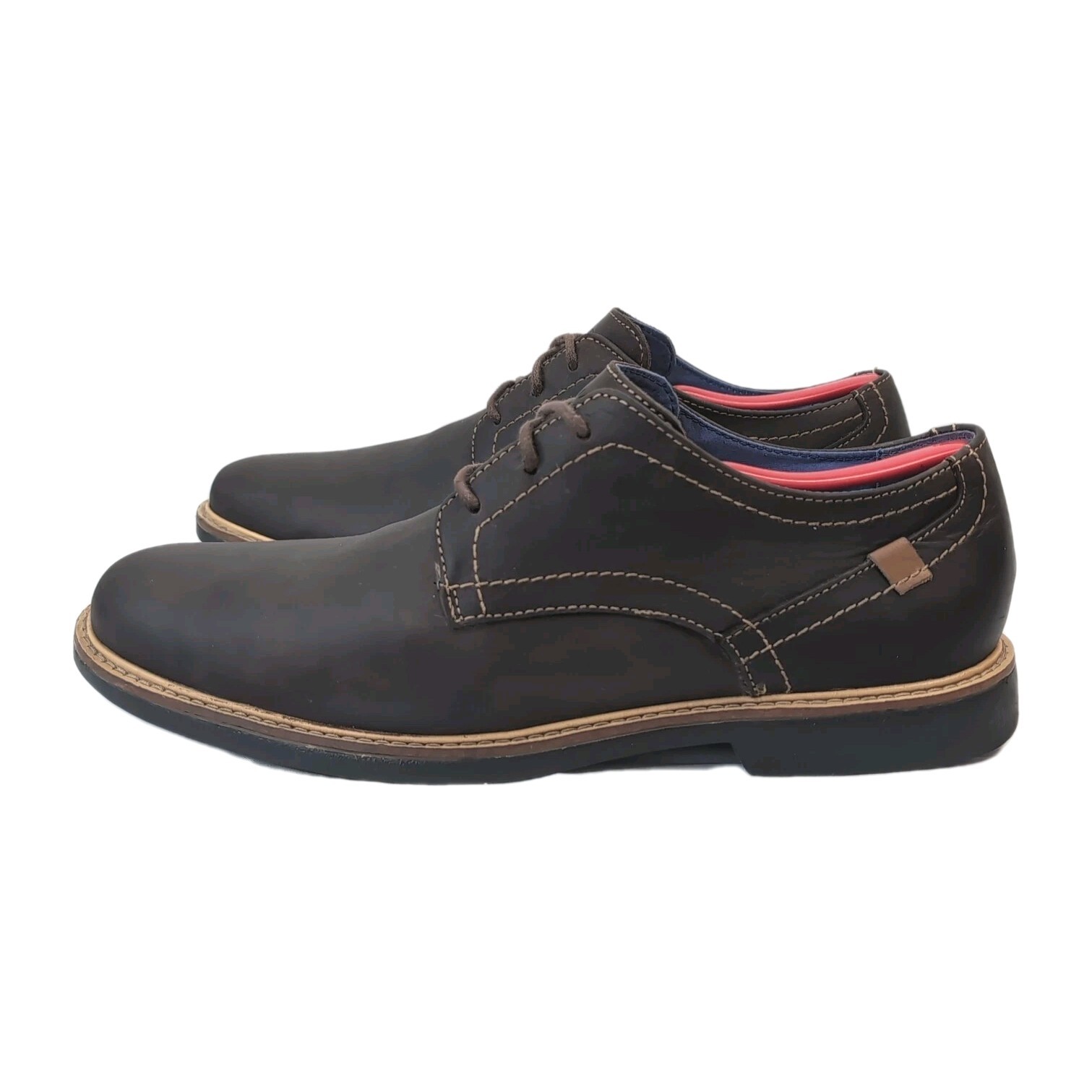 Skechers Mark Nason Brown Leather Memory Foam Footbed Mens Oxfords Shoes 11 M