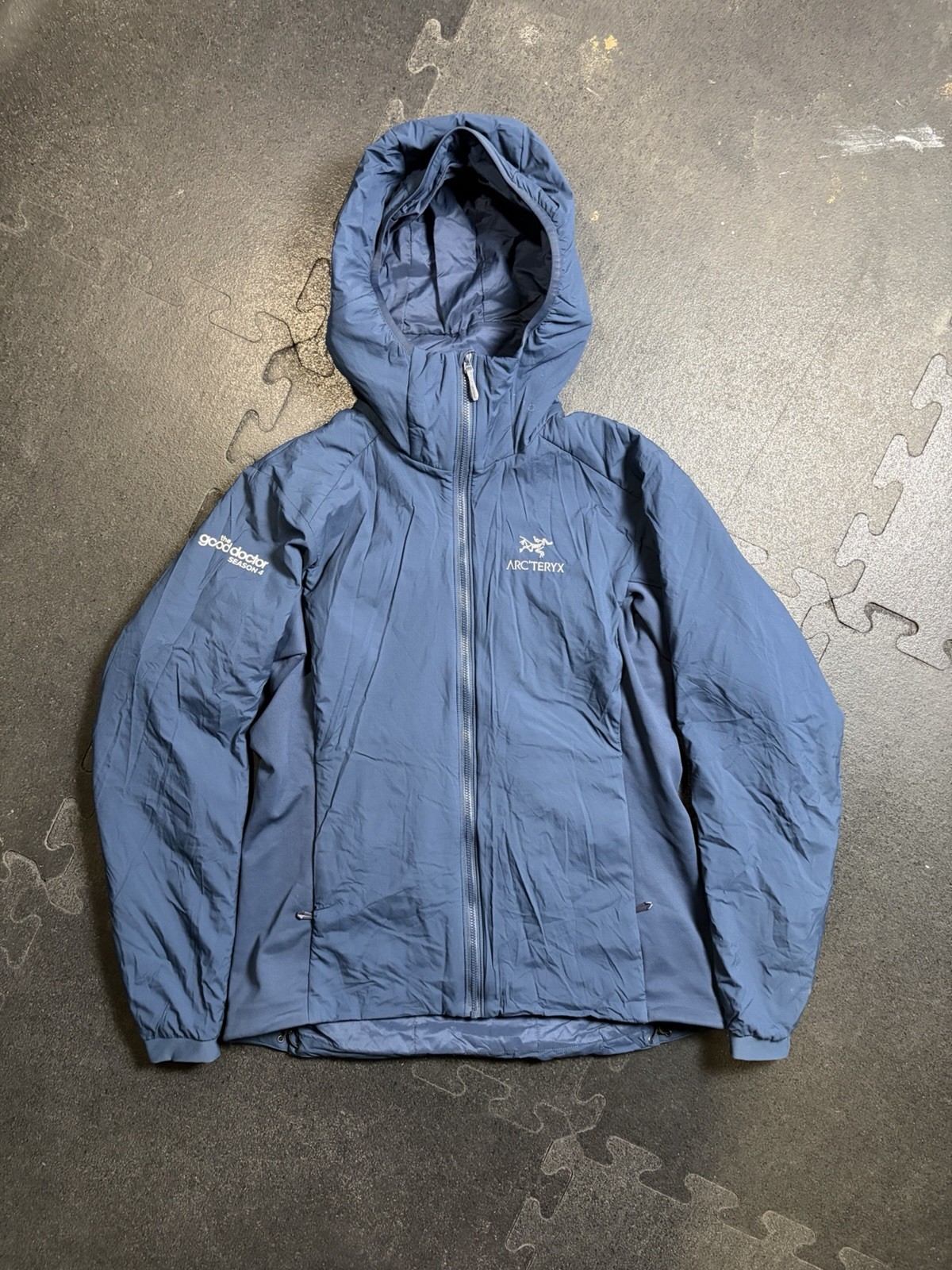 Arc’teryx Atom SL Hoody Womens Medium Full Zip Lightweight Blue Arcteryx Jacket