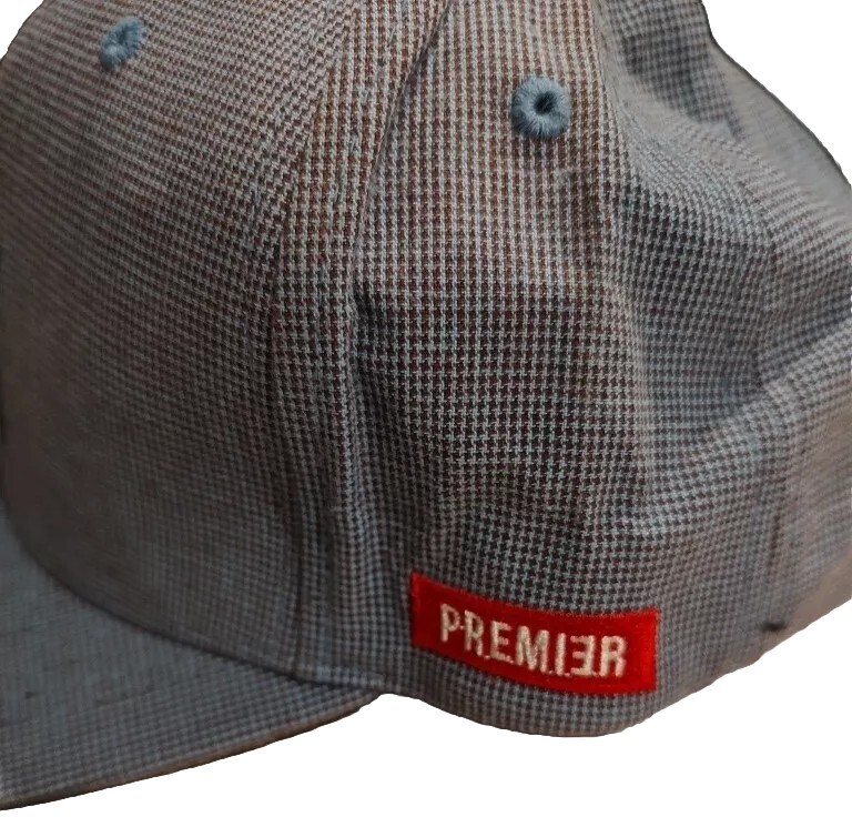Premier Trade Mark Hat Cap Adjustable Leather Strap Mens Trucker Baseball Cotton