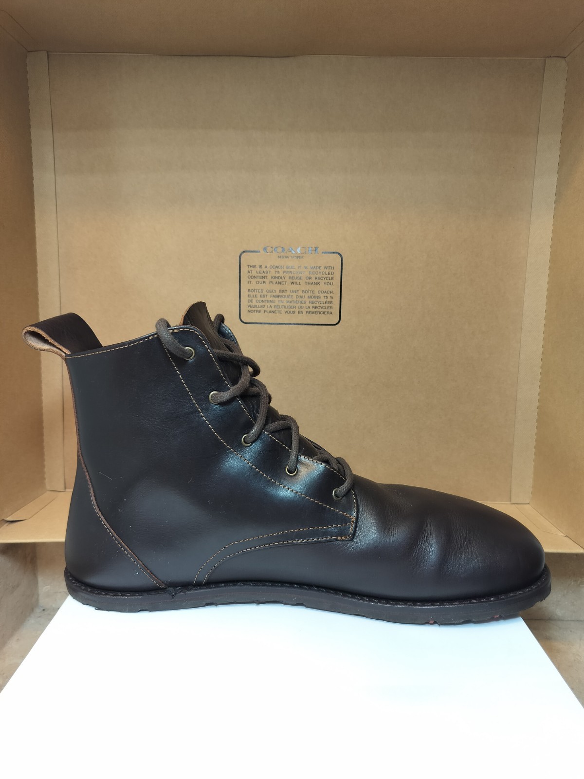 Gaucho Ninja Goodyear Welted Barefoot Chukka Boots – Chocolate Brown Size 12 US