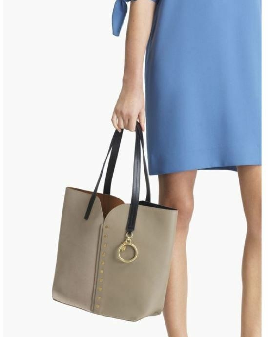 See by Chloe Gaia Carry-All Tote Motty Grey One Size