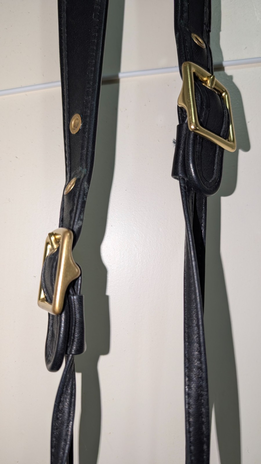 Vintage Coach Black Leather Drawstring Bucket Bag Purse Legacy Sling Hobo 9166