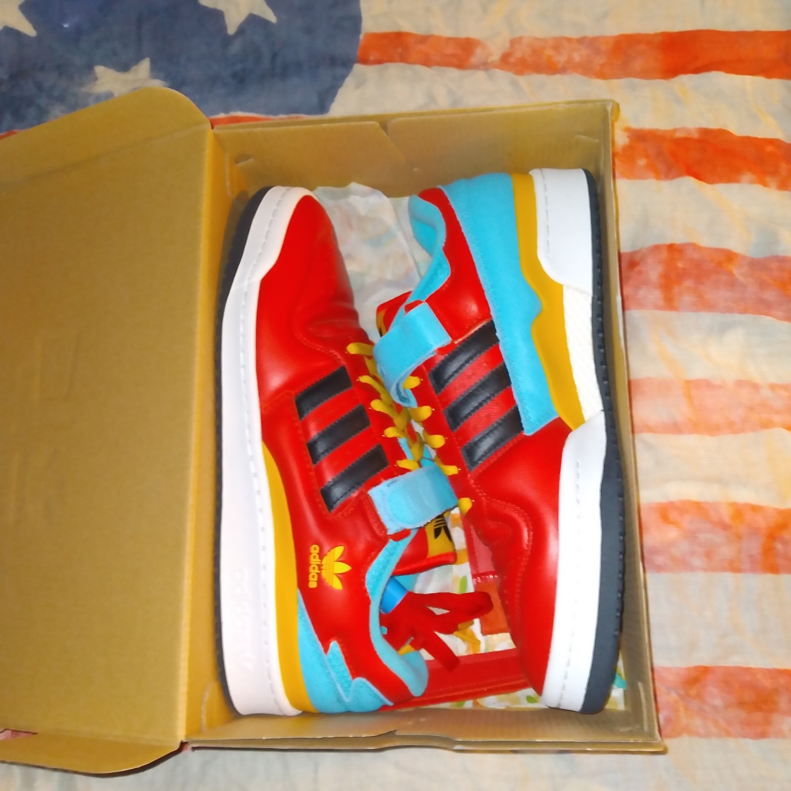 Adidas Forum low South Park, Cartman size 10.5