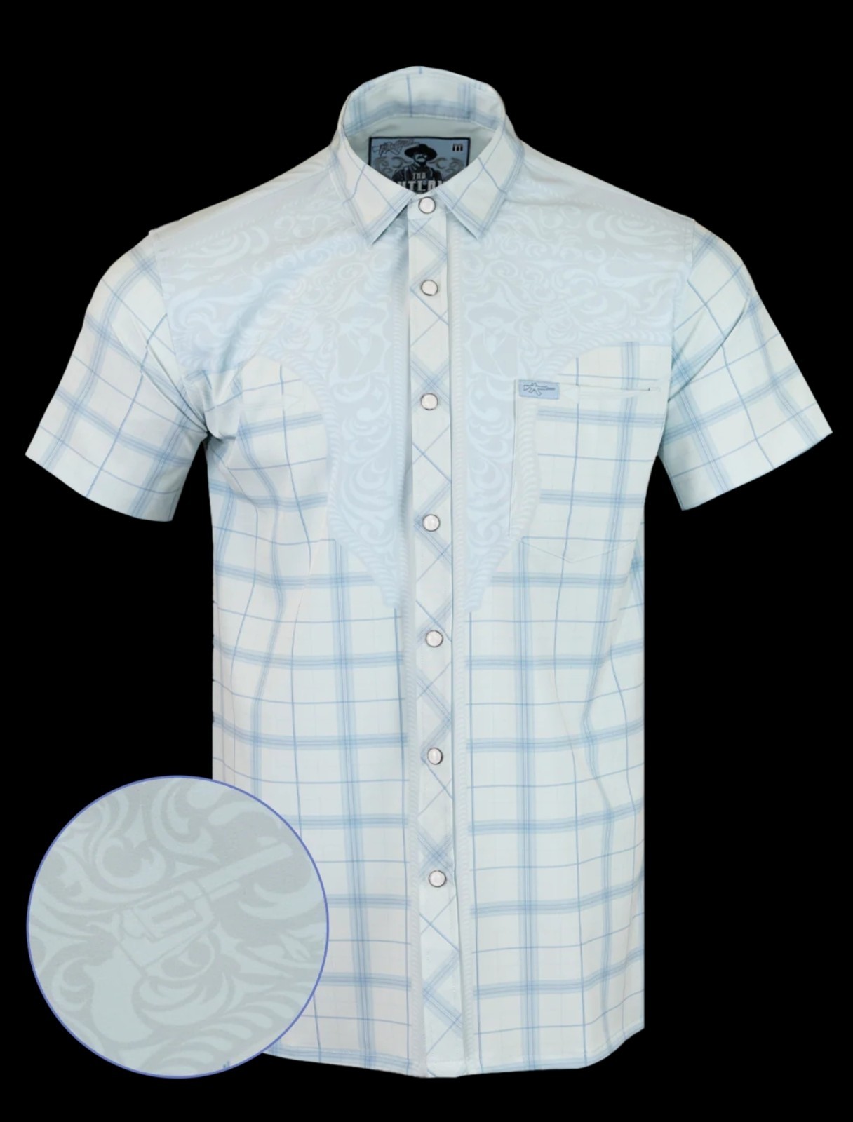 Retro Rifle The Outlaw Button Down (Pearl Snaps). Men’s X-LARGE – New In Bag