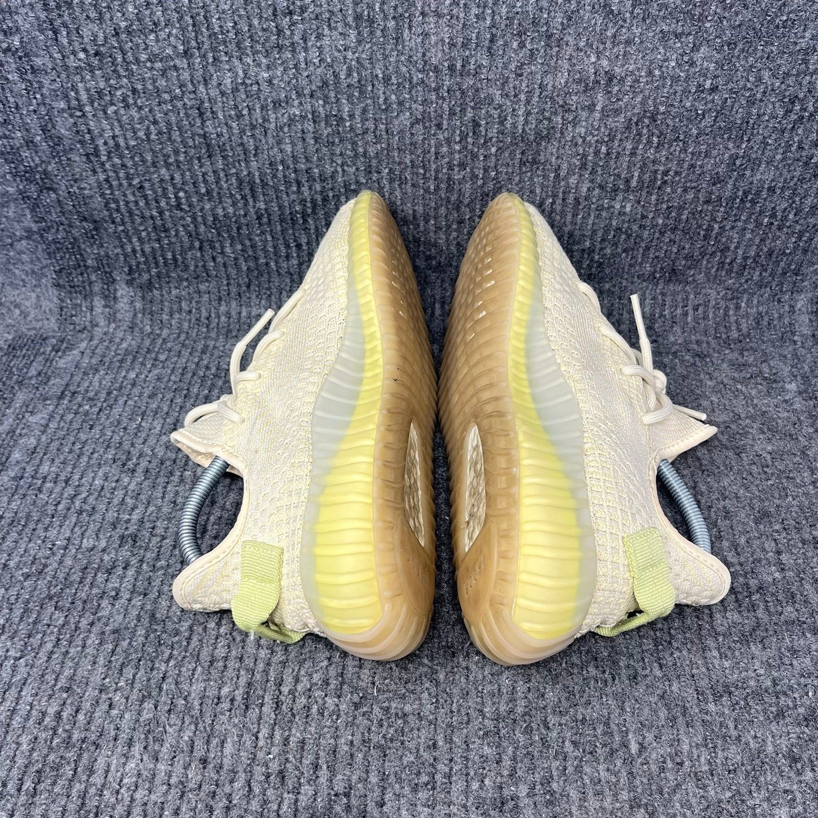 Adidas Yeezy Boost 350 V2 Flax Shoes Mens Size 8 FX9028