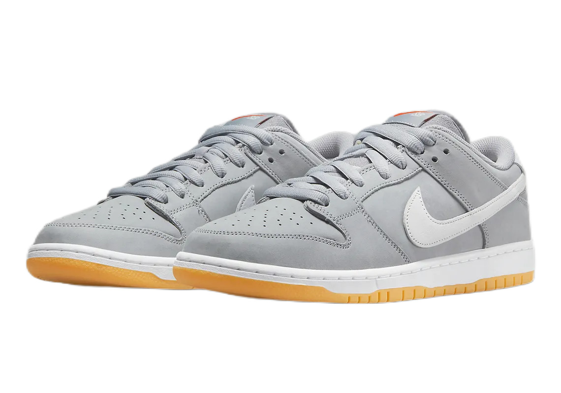 Nike SB Dunk Low Orange Label “Grey Gum” DV5464-001 Men’s Sneakers New [US 6-13]