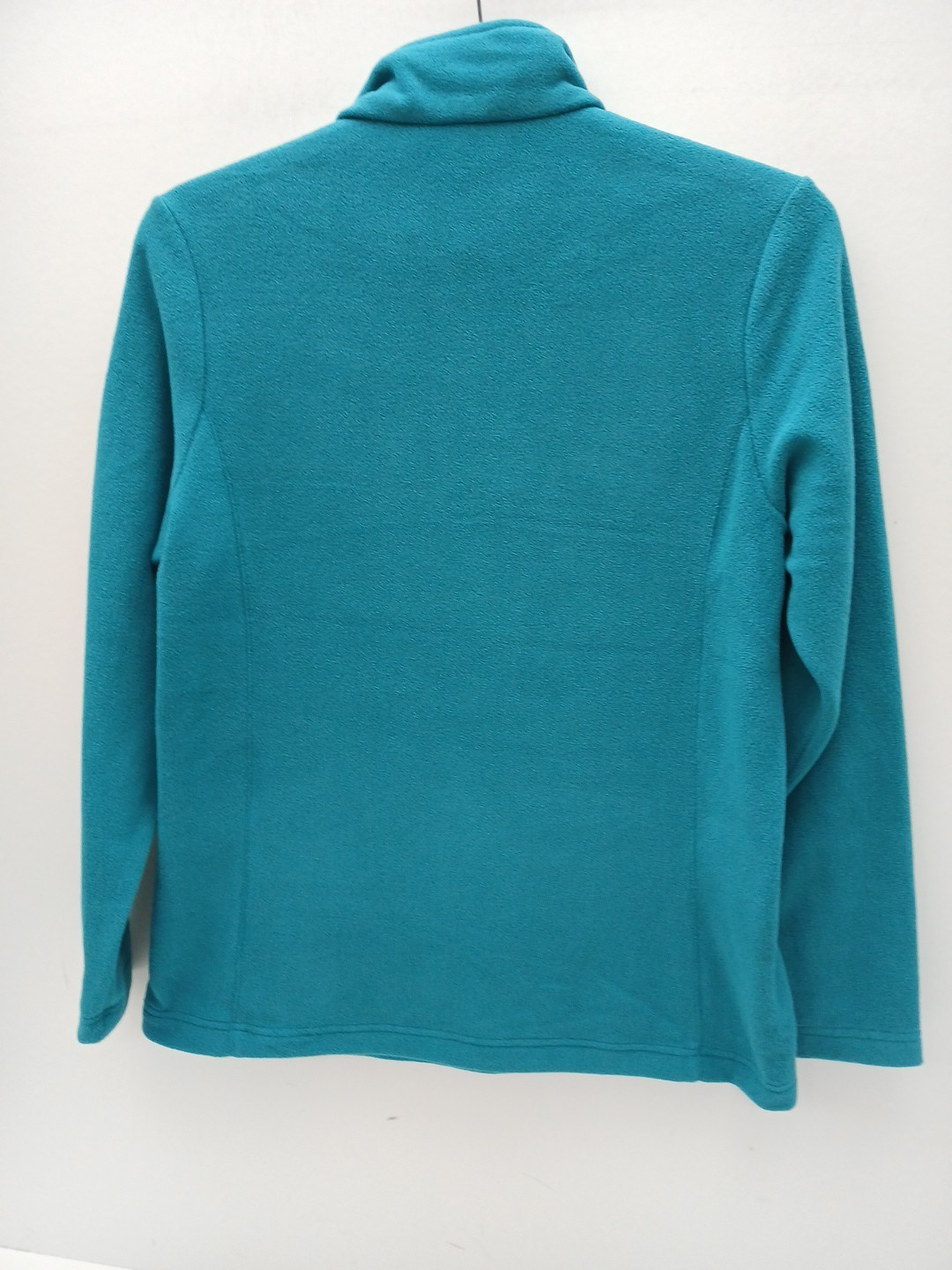 NEW Tog 24 Fleece Jumper 1/4 Zip Pullover in Teal Colour Womens Size 12 P2P 21″.