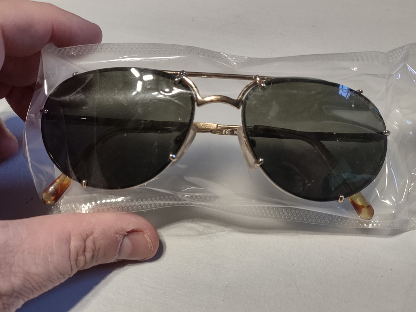 New In Packaging – Porsche Design – Iconic Aviator Sunglasses – X0031YK25B