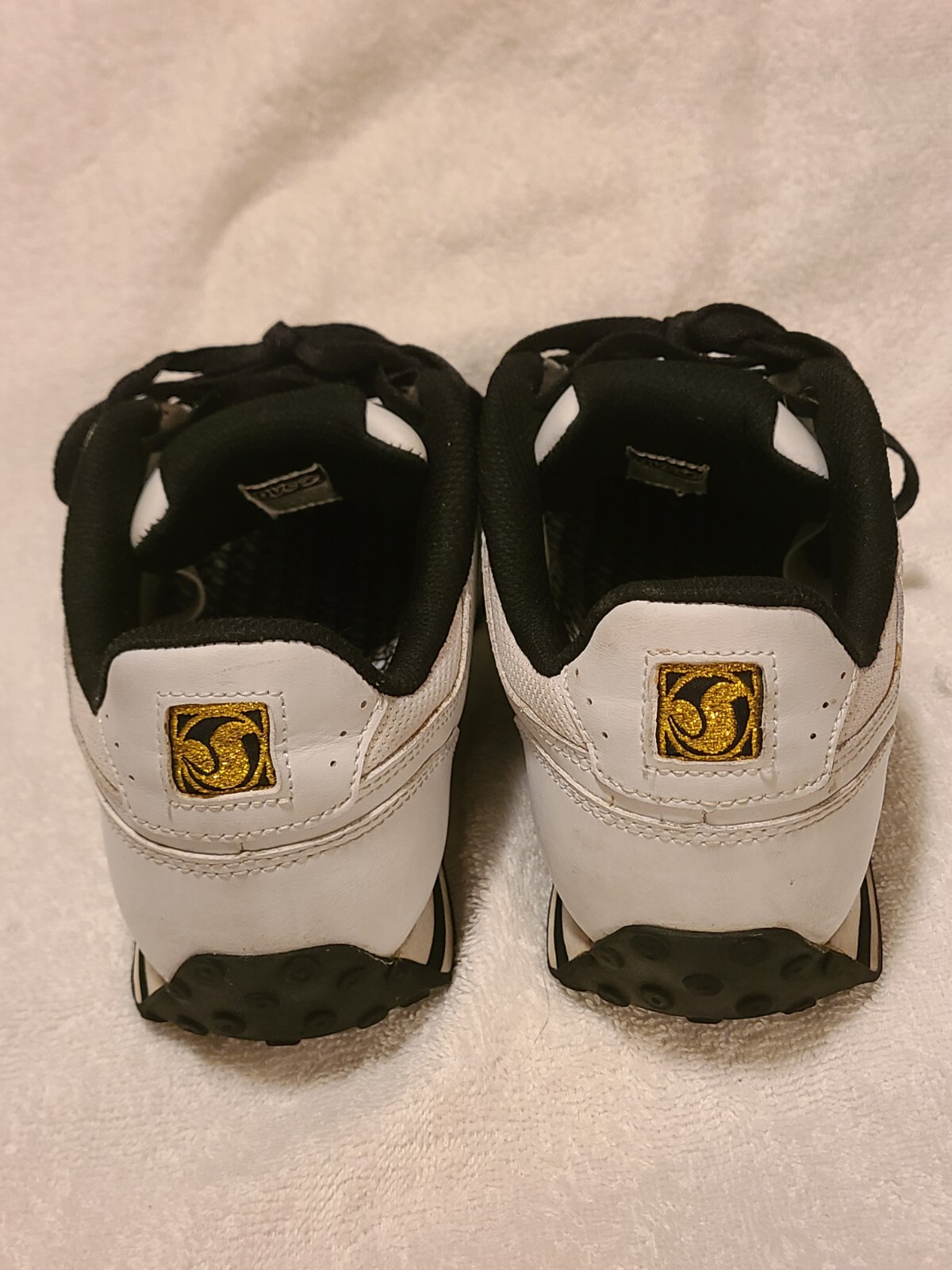 DVS Premier HO Shoe White Leather Size 10 Skate Shoes Moto Sneaker Vintage