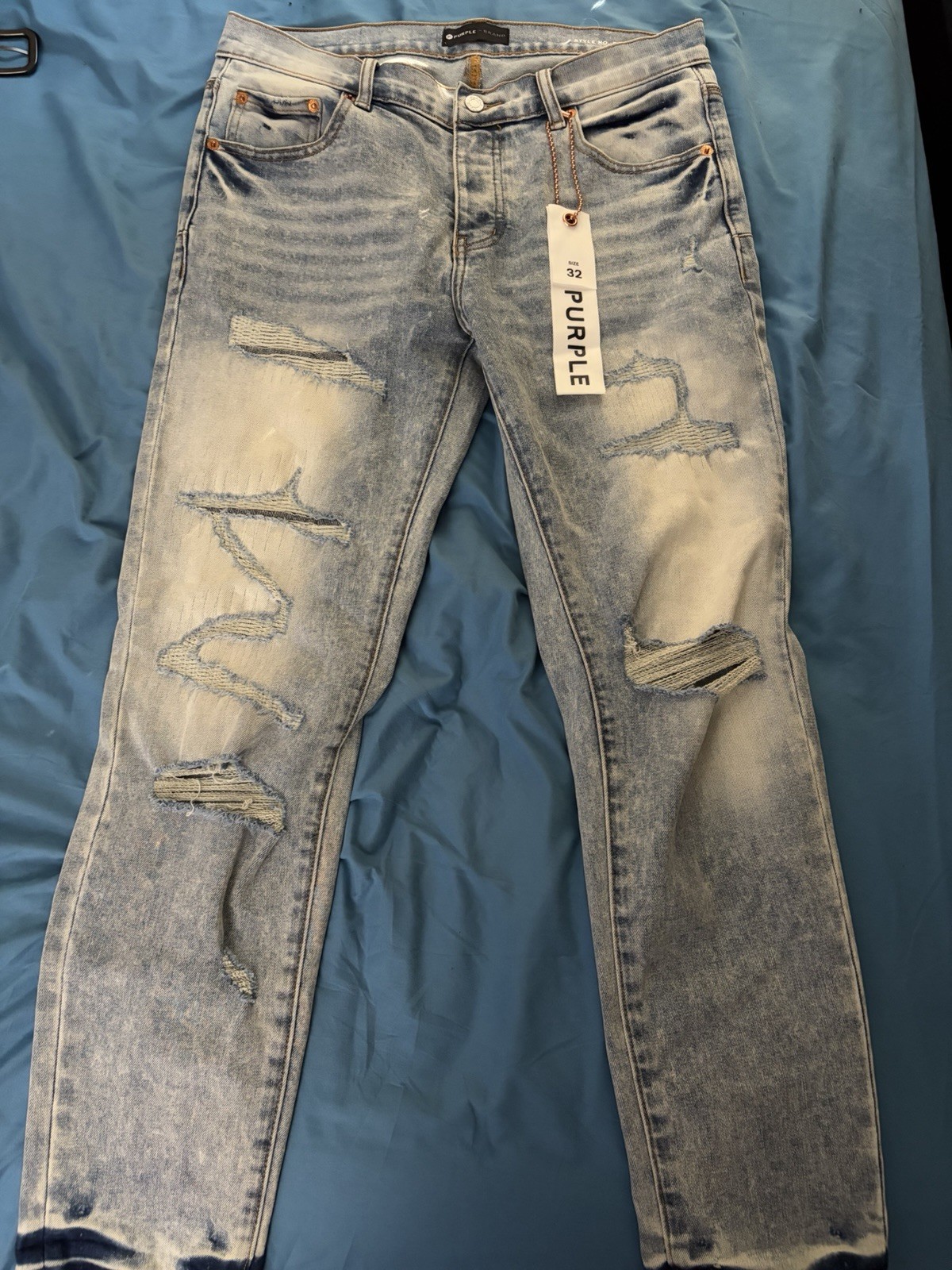 Purple Jeans Size 32