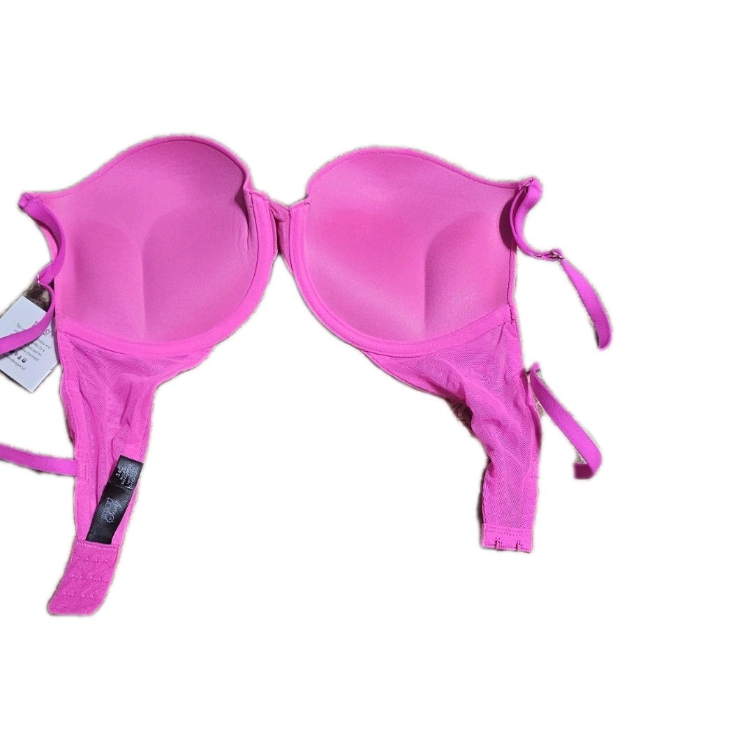 Smart&Sexy Women’s bra Pushup Underwire Color Pink Size 34C. 002