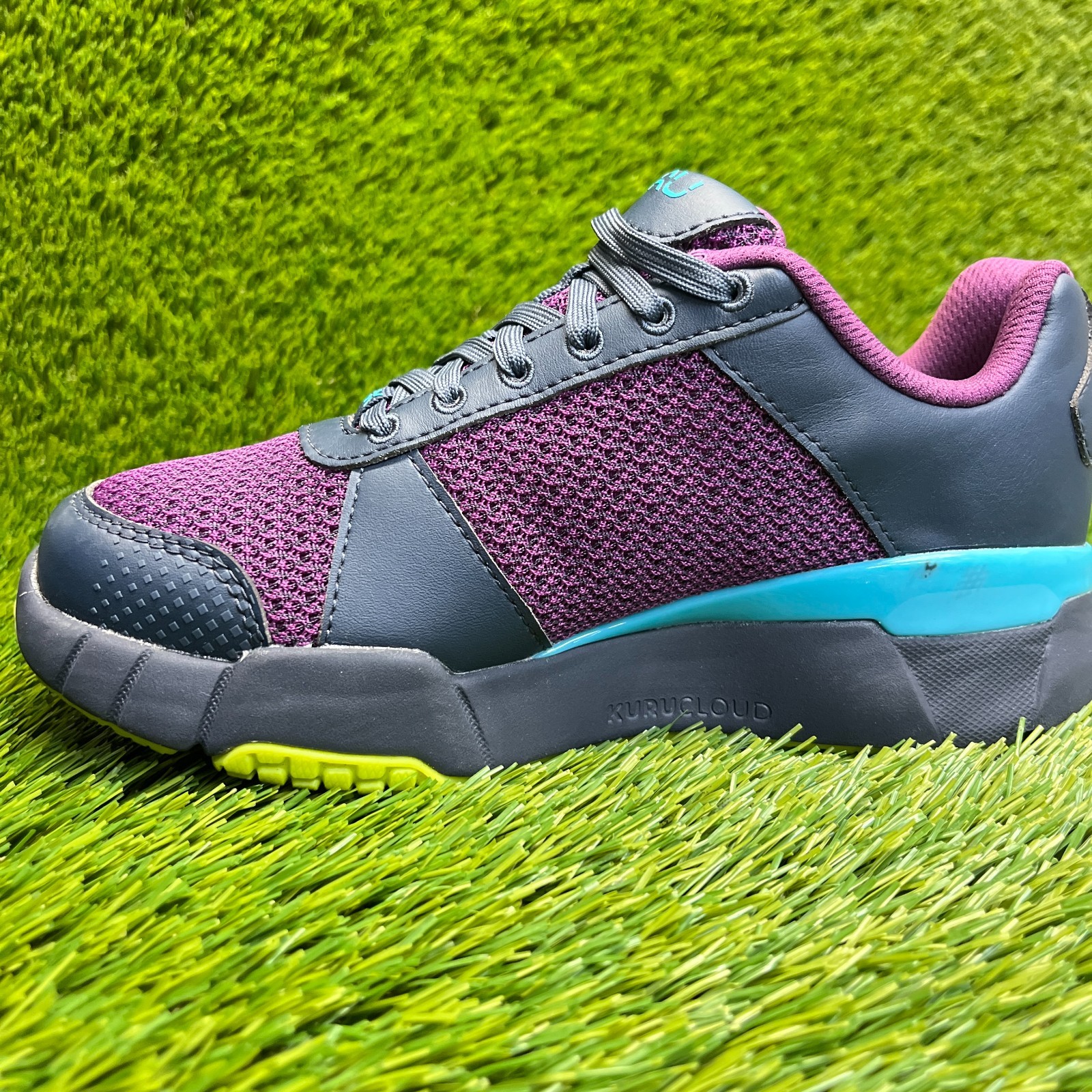 Kuru Quantum 2.0 Womens Size 5.5D Purple Blue Athletic Running Shoes Sneakers