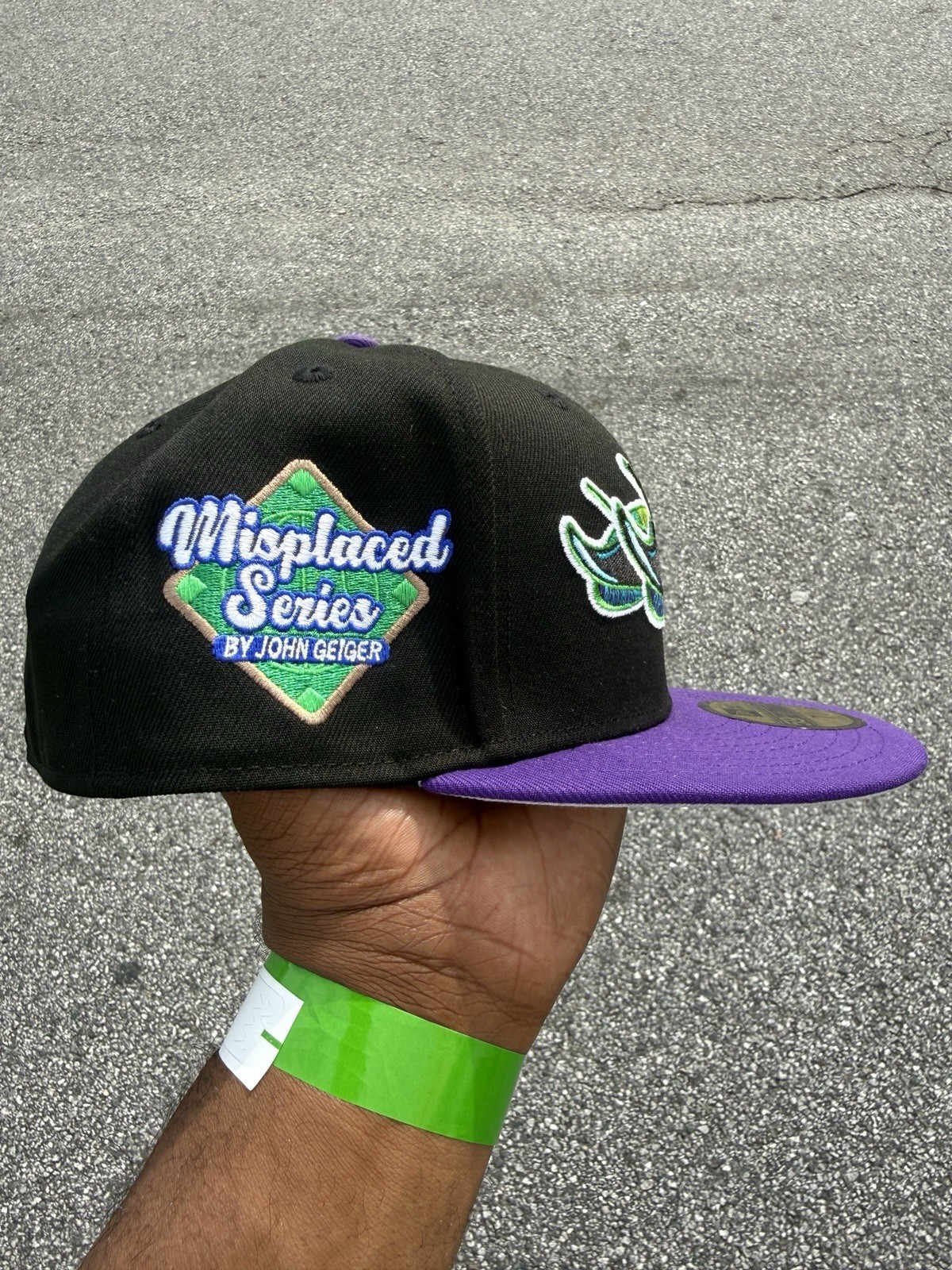 New Era John Geiger Tampa Bay Rays Misplaced Series 59fifty 7 3/4 Fitted Hat Cap