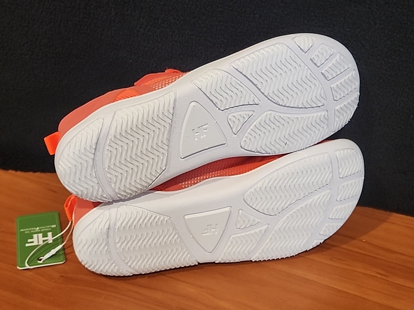Hike Footwear HF Stride Orange Barefoot Sneaker Unisex womens Sz 9-9.5 EU 40