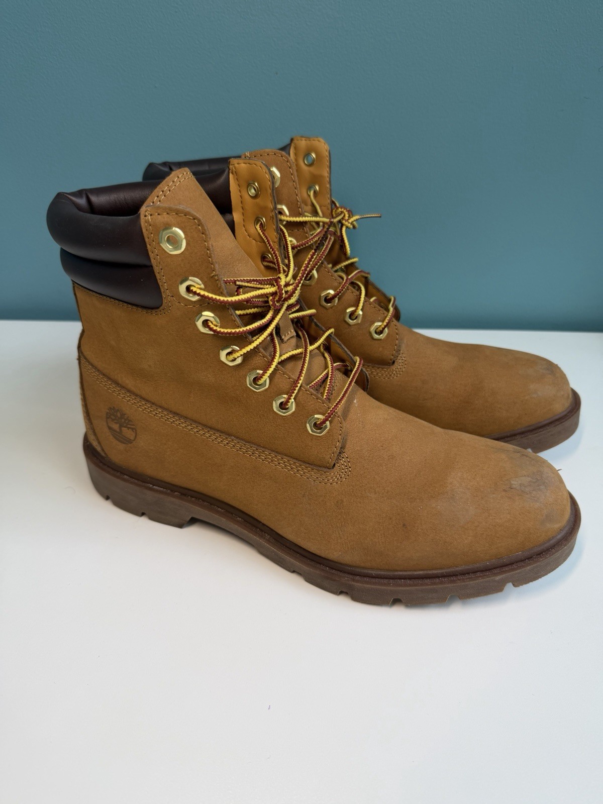 Timberland TB010061 6 in Size 10.5 US Premium Boots for Men – Wheat