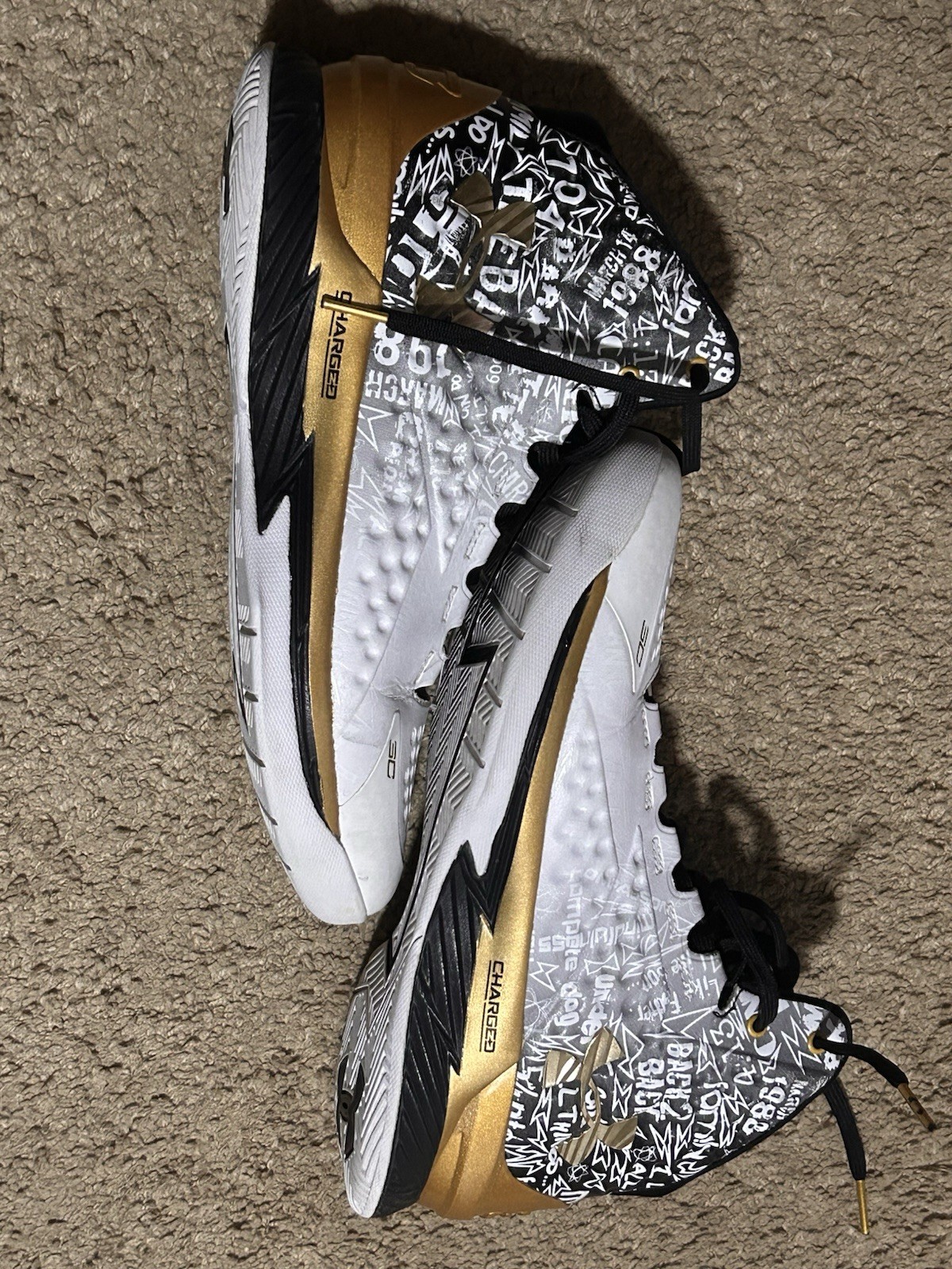 UA Curry Back to Back MVP Pack Size 8.5 Men / 10 Women – WITH ORIGINAL BOX