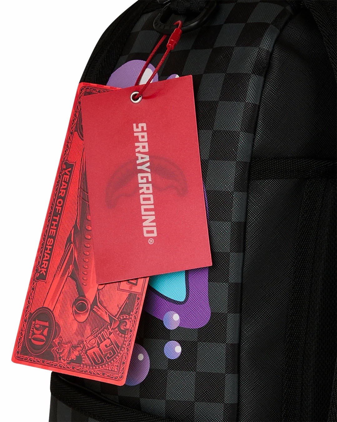SPRAYGROUND LIMITED EDITION BACKPACK PURPLE SLIME TAKEOVER GRAPE PURPLE AQUA NEW