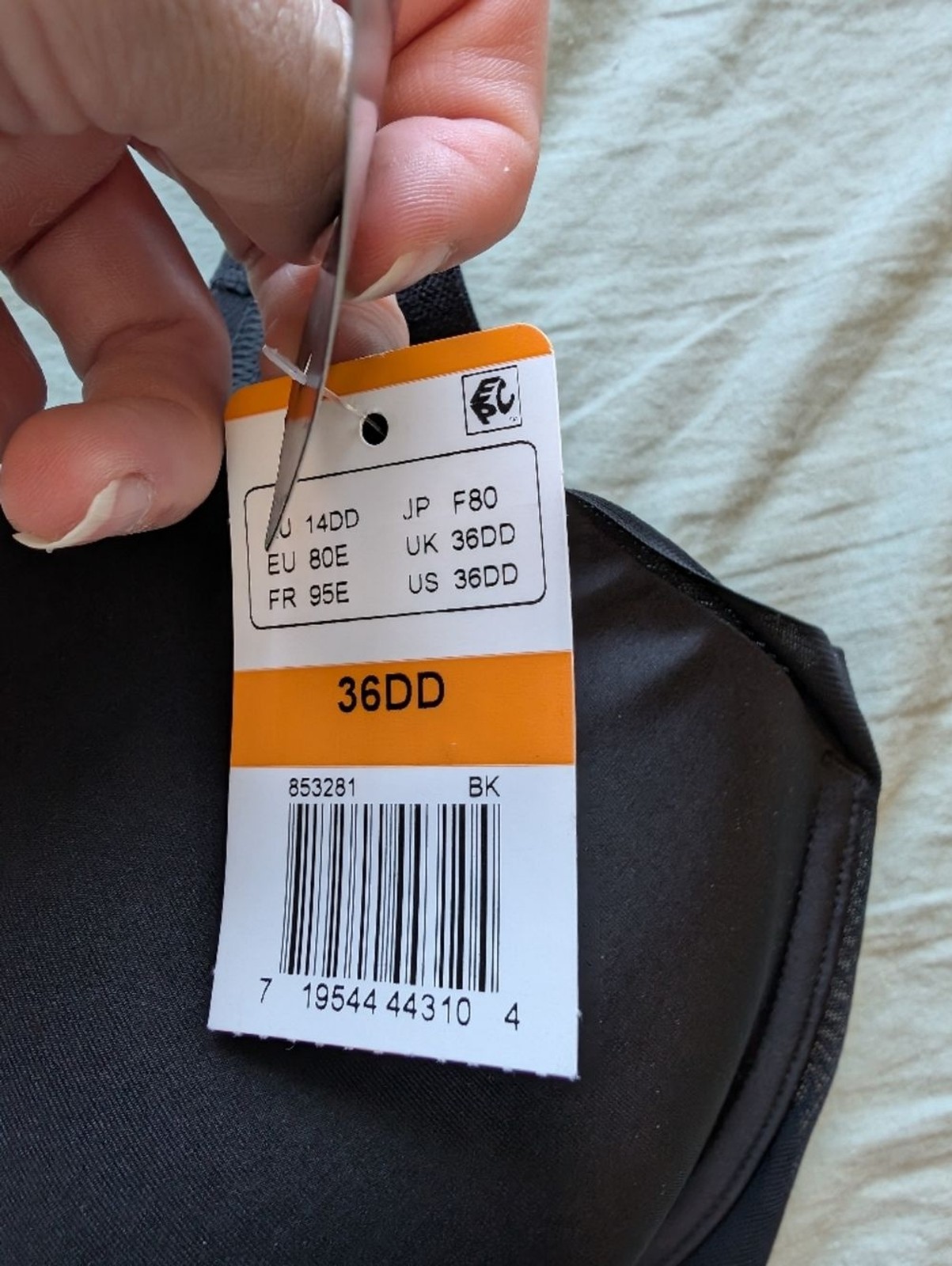 NWT Wacoal Ultimate Side Smoother Bra 36DD Black