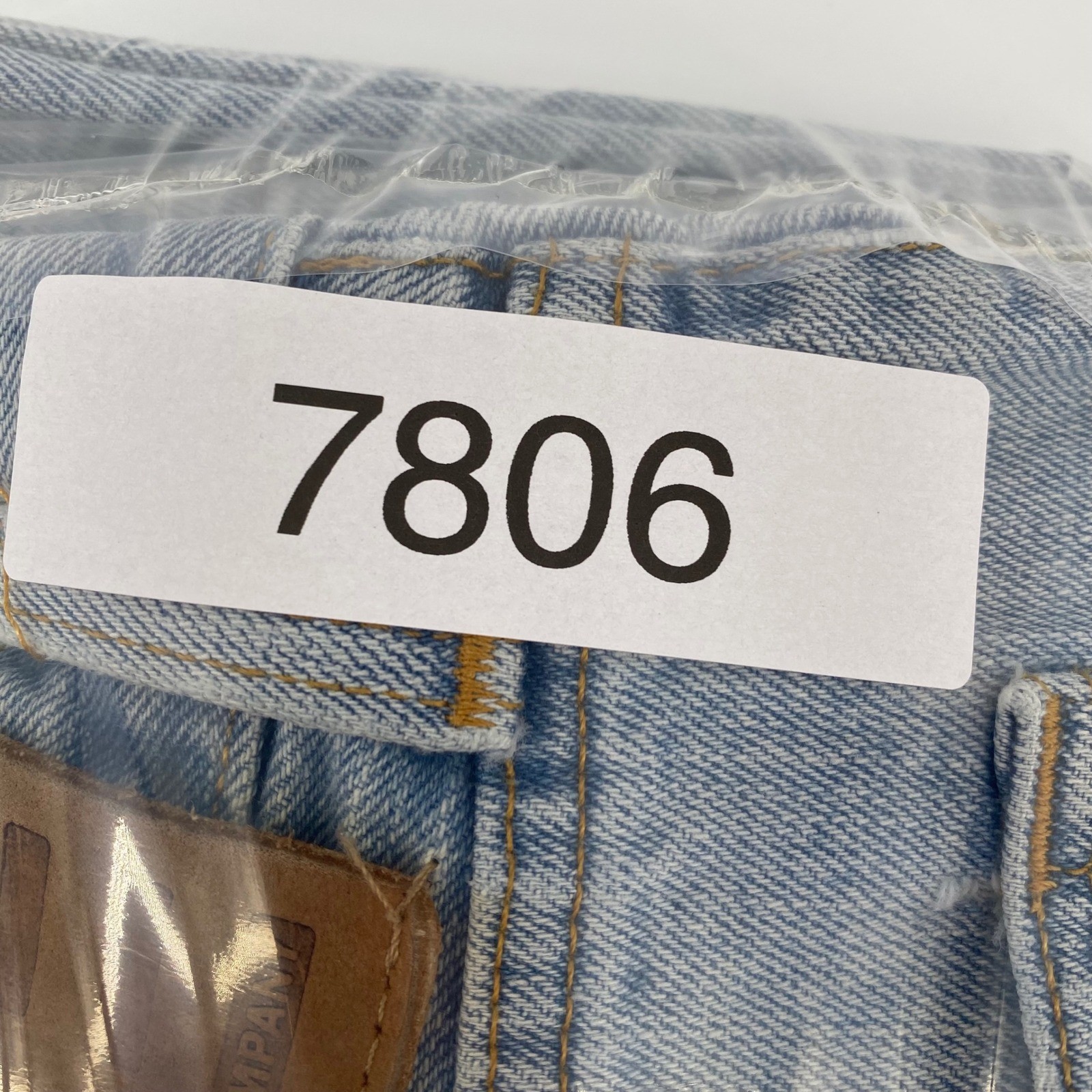 Polo Jeans Company Mens 36 x 30 Light Wash Denim Jeans Saturday Style