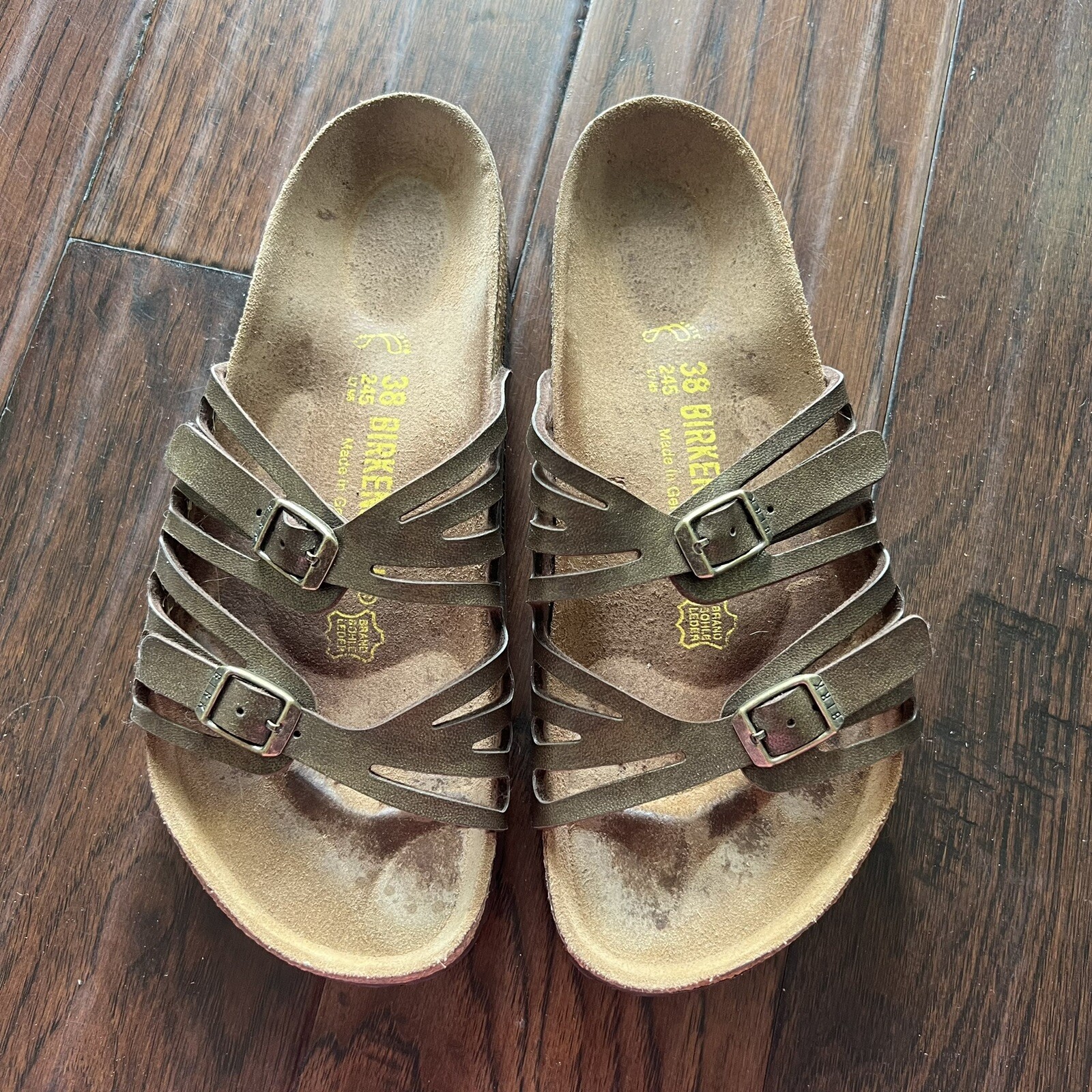 Authentic Birkenstock Granada Tobacco Oiled Leather