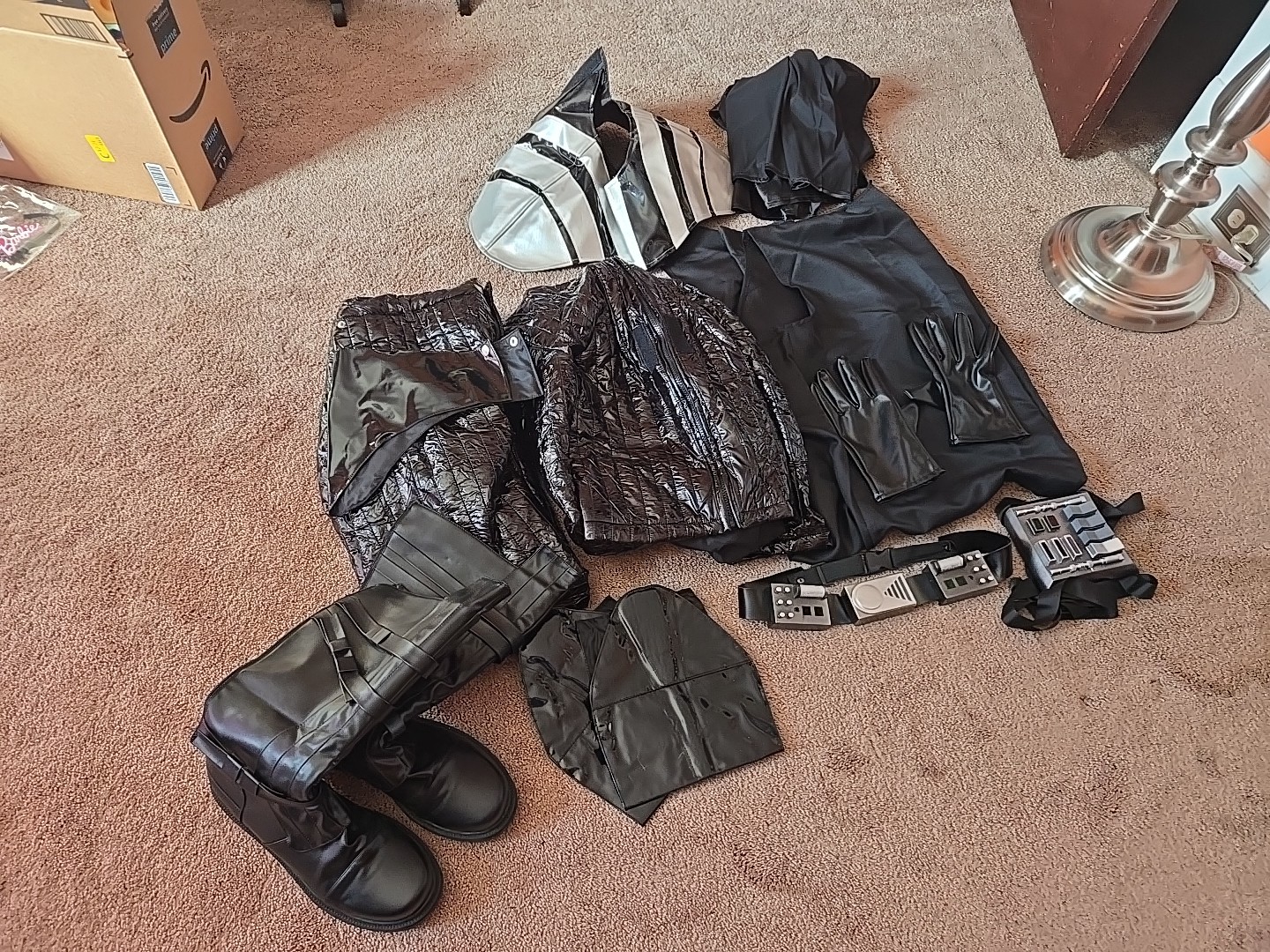 Darth Vader Cosplay Costume Complete Set Male Large Size