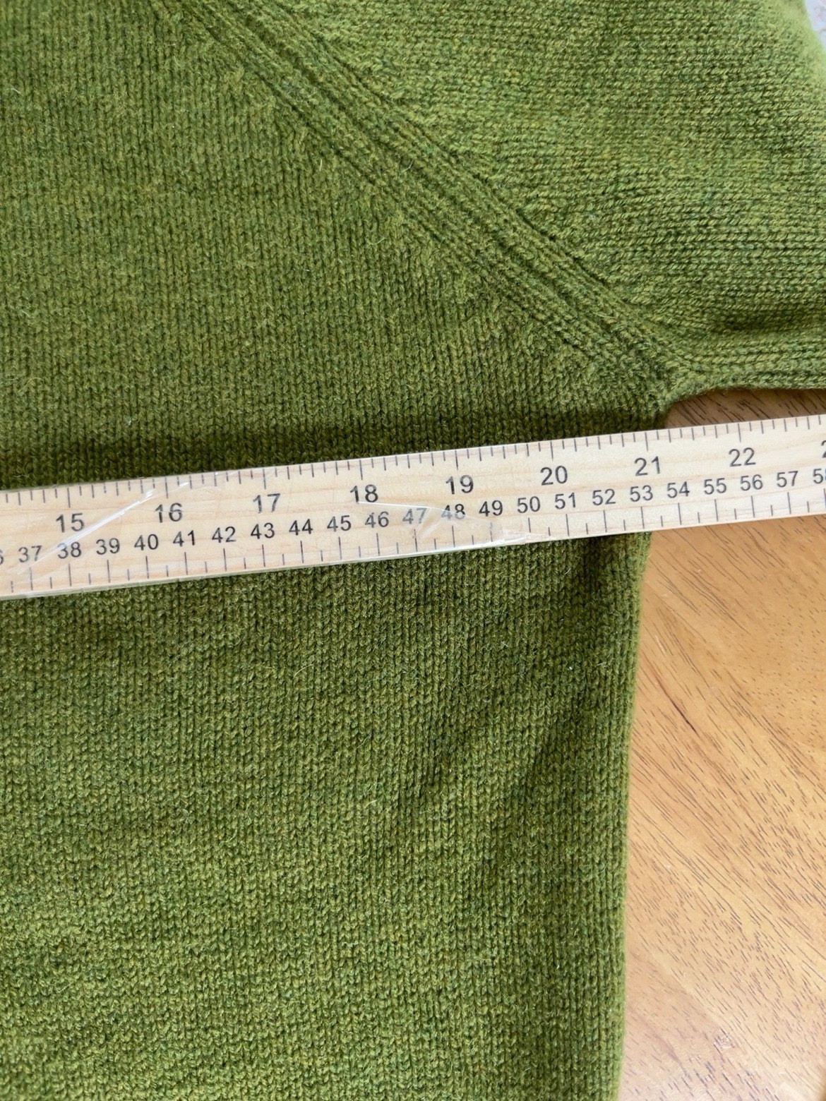 Vintage Tailteann Jack Henry 100% Lambswool Turtleneck Sweater Ireland Mens M/L