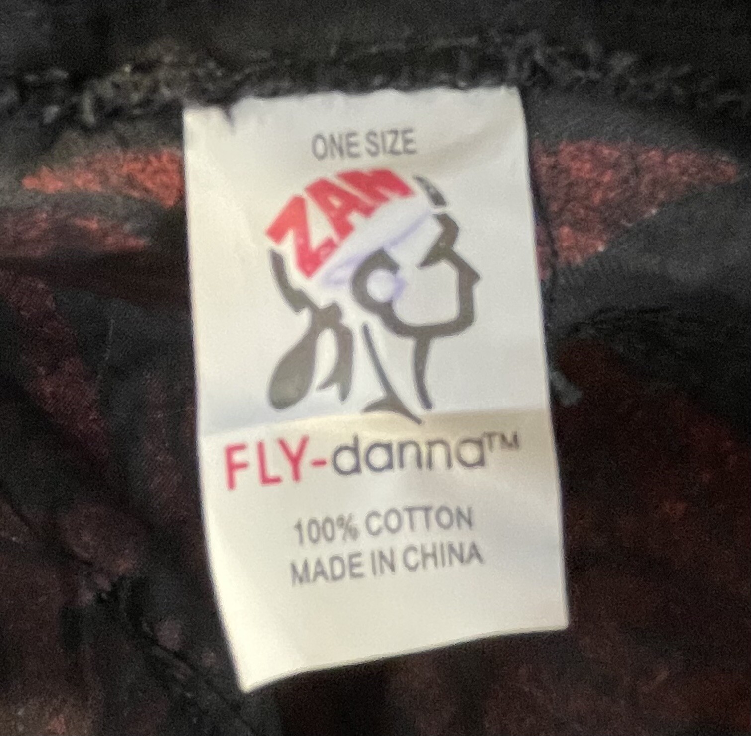 Authentic ZAN FLY-danna Headgear Head Wrap One Size Fits Most New
