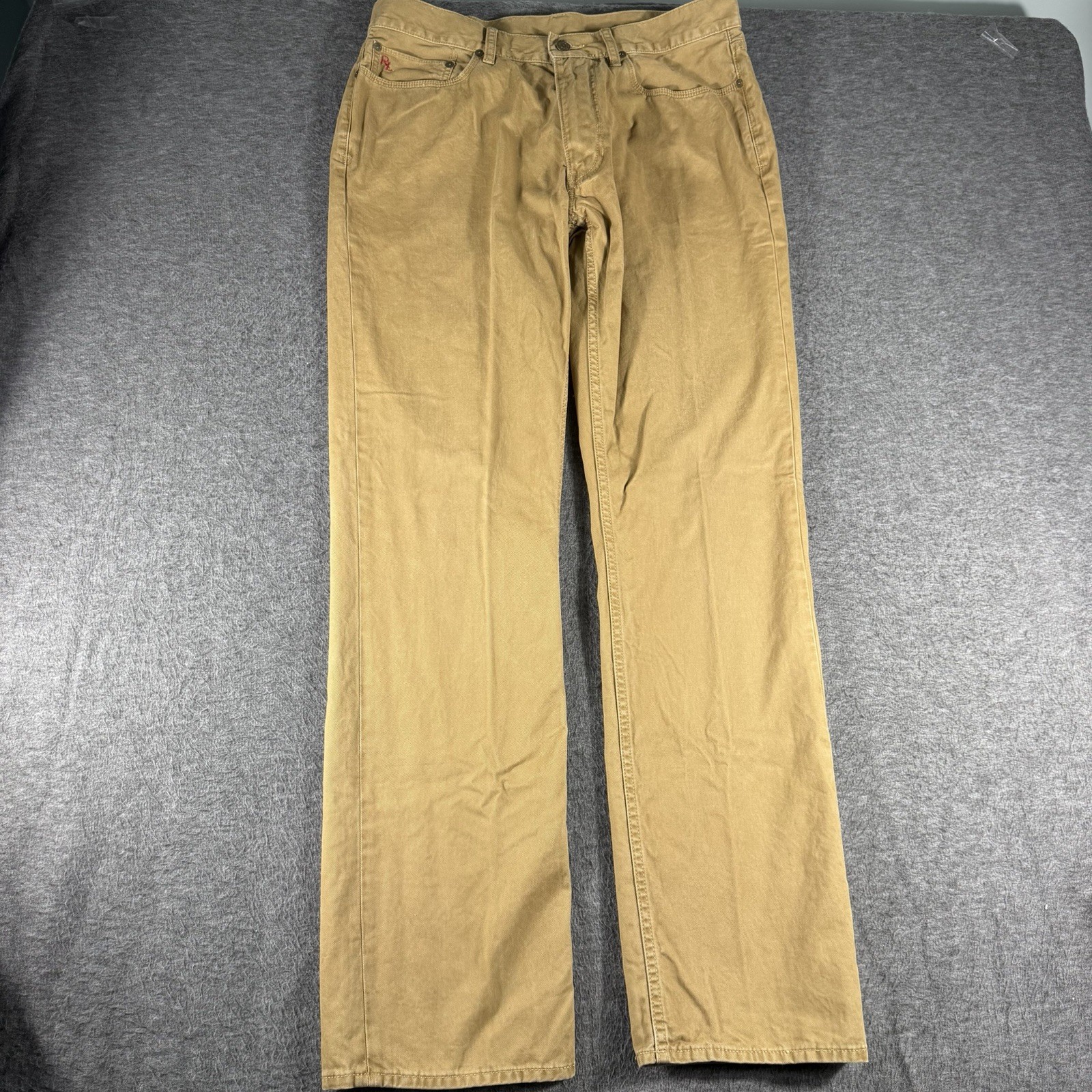 POLO Ralph Lauren Dungaree 650 Straight Men’s Jeans Tan Size 34 X 34 Preppy