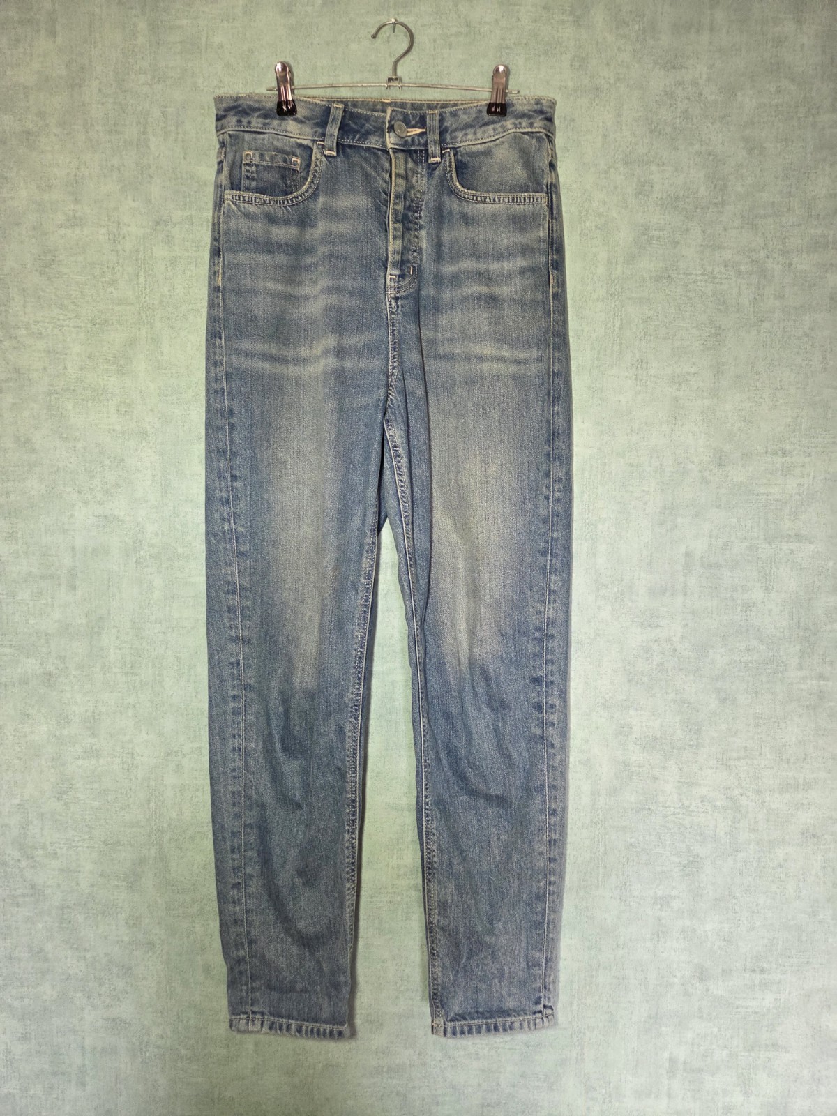 ​M&S Light Indigo Mom Jeans – High Waisted (Size 10 Long)