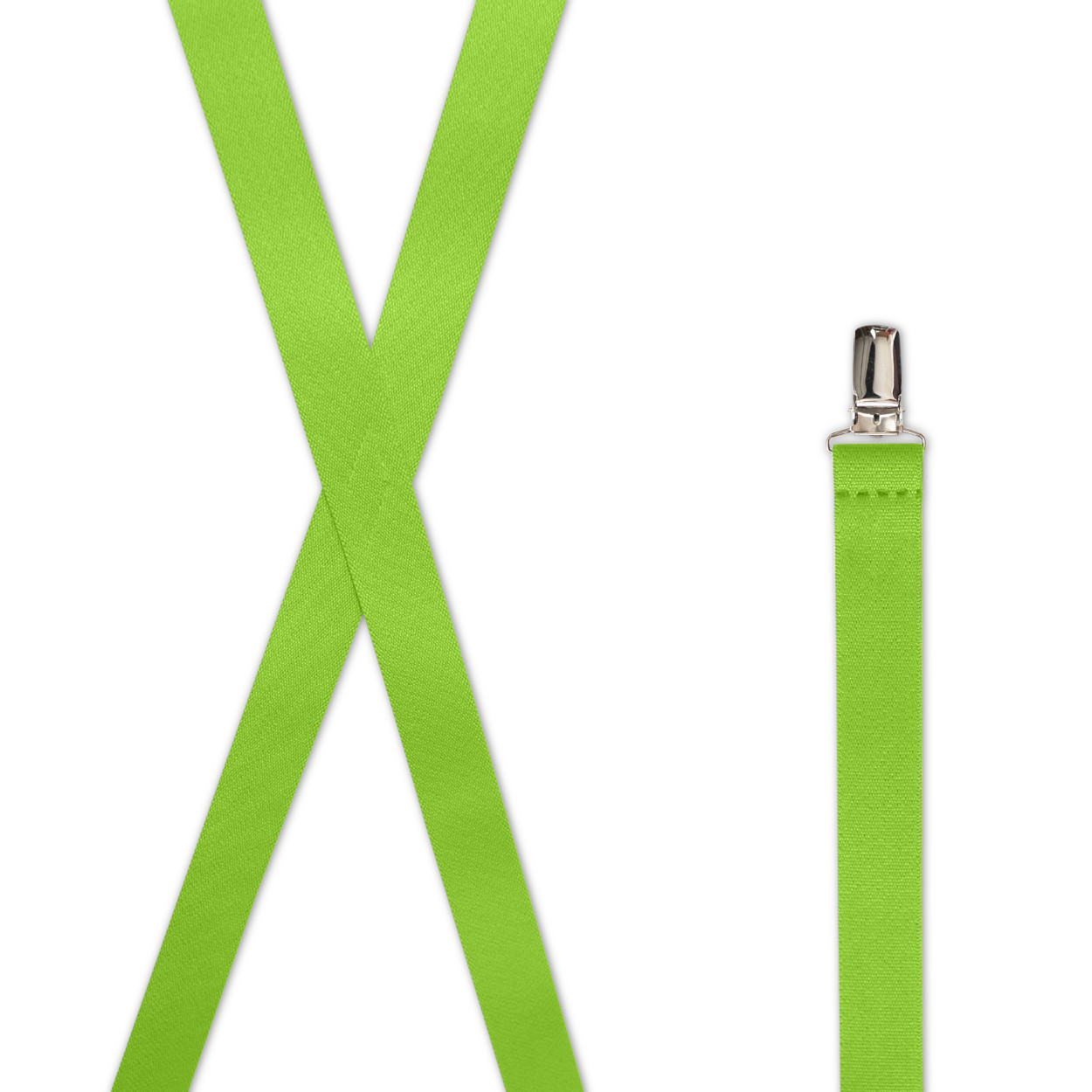 1″ Wide Suspenders with Strong Clips. Many Colors & Lengths. MADE IN USA