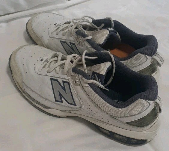 Size 11 – New Balance 806 White Athletic/Running Shoes