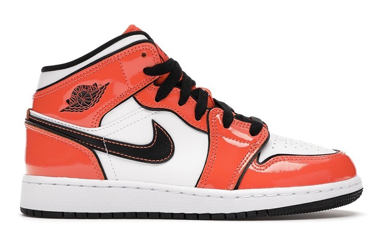Jordan 1 Mid Turf Orange GS BQ6931-802