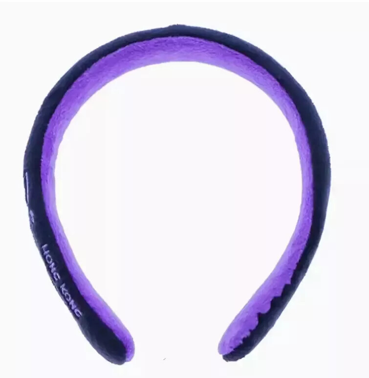 Genuine Hong kong Disney Frozen DIY Plush Ear Headband Hair Accessories Hot