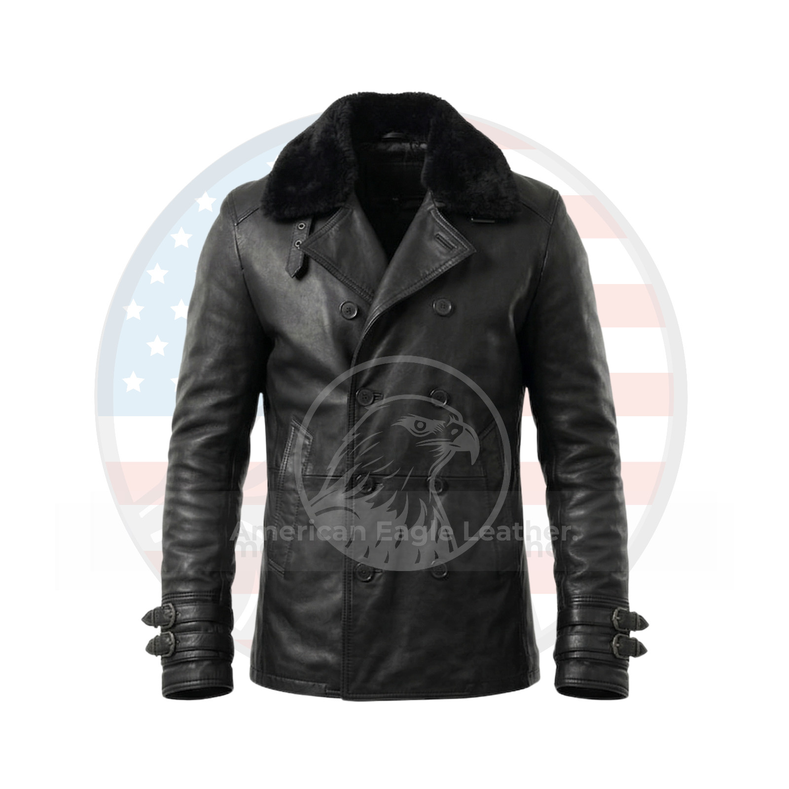 Men’s Cafe Racer Black Cowhide Leather Jacket Genuine Vintage Biker Motorcycle