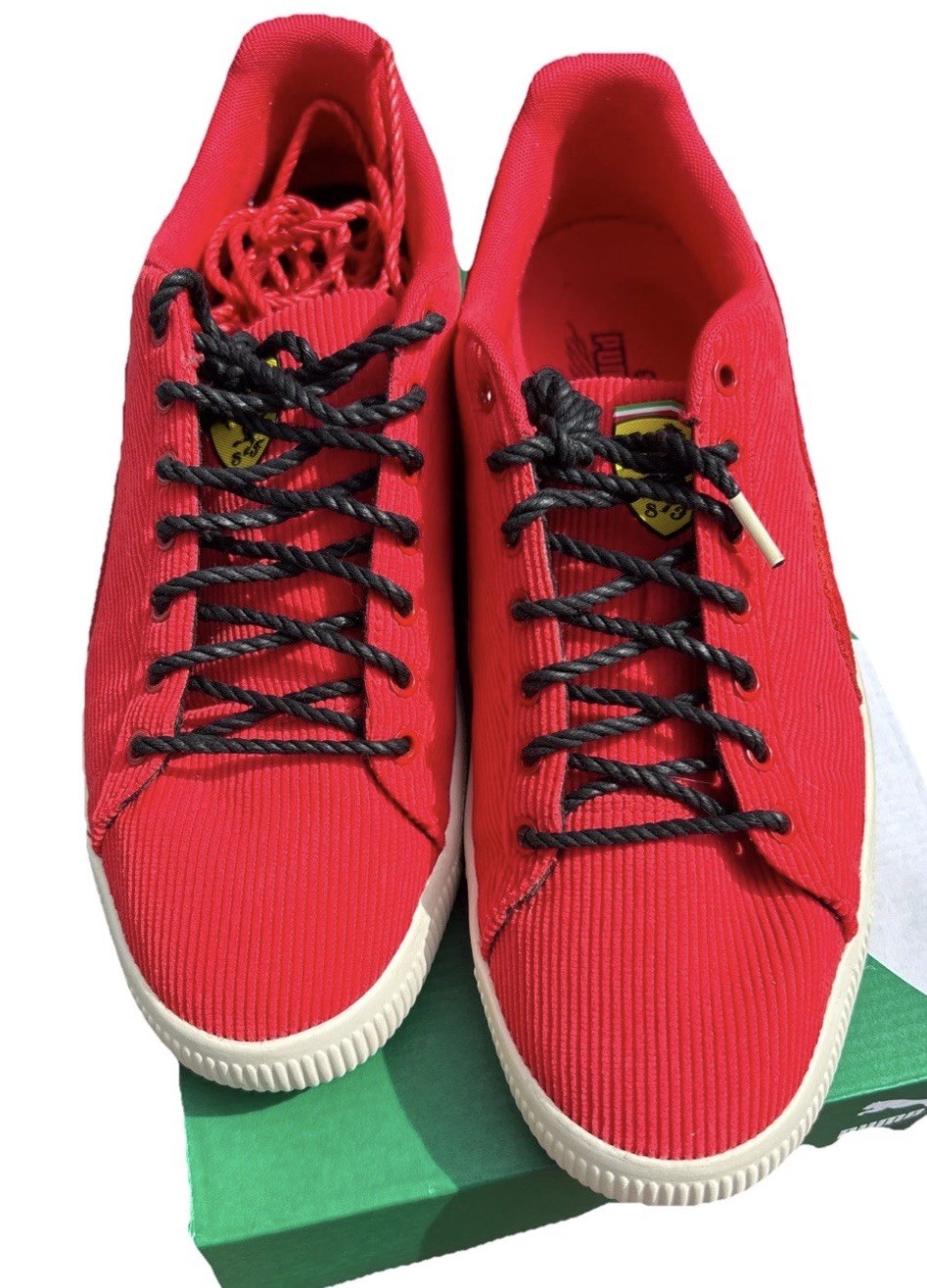 Size 12 – Puma Scuderia Ferrari x Clyde Garage Crews – Rosso Corsa